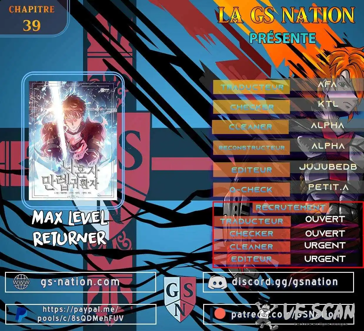 The Max Level Returner 39 page 1