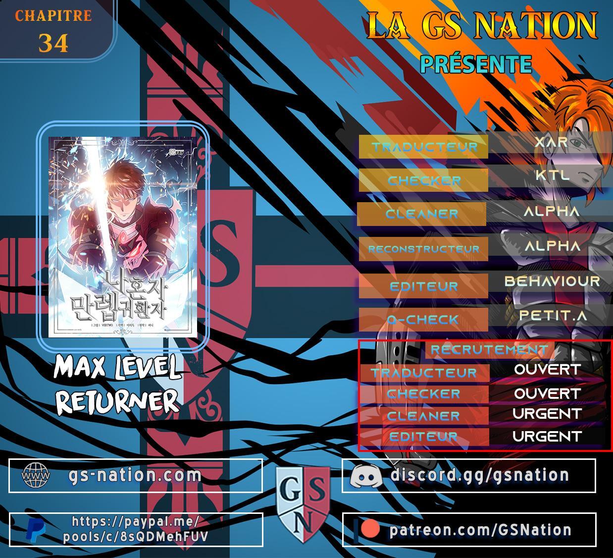 The Max Level Returner 34 page 1