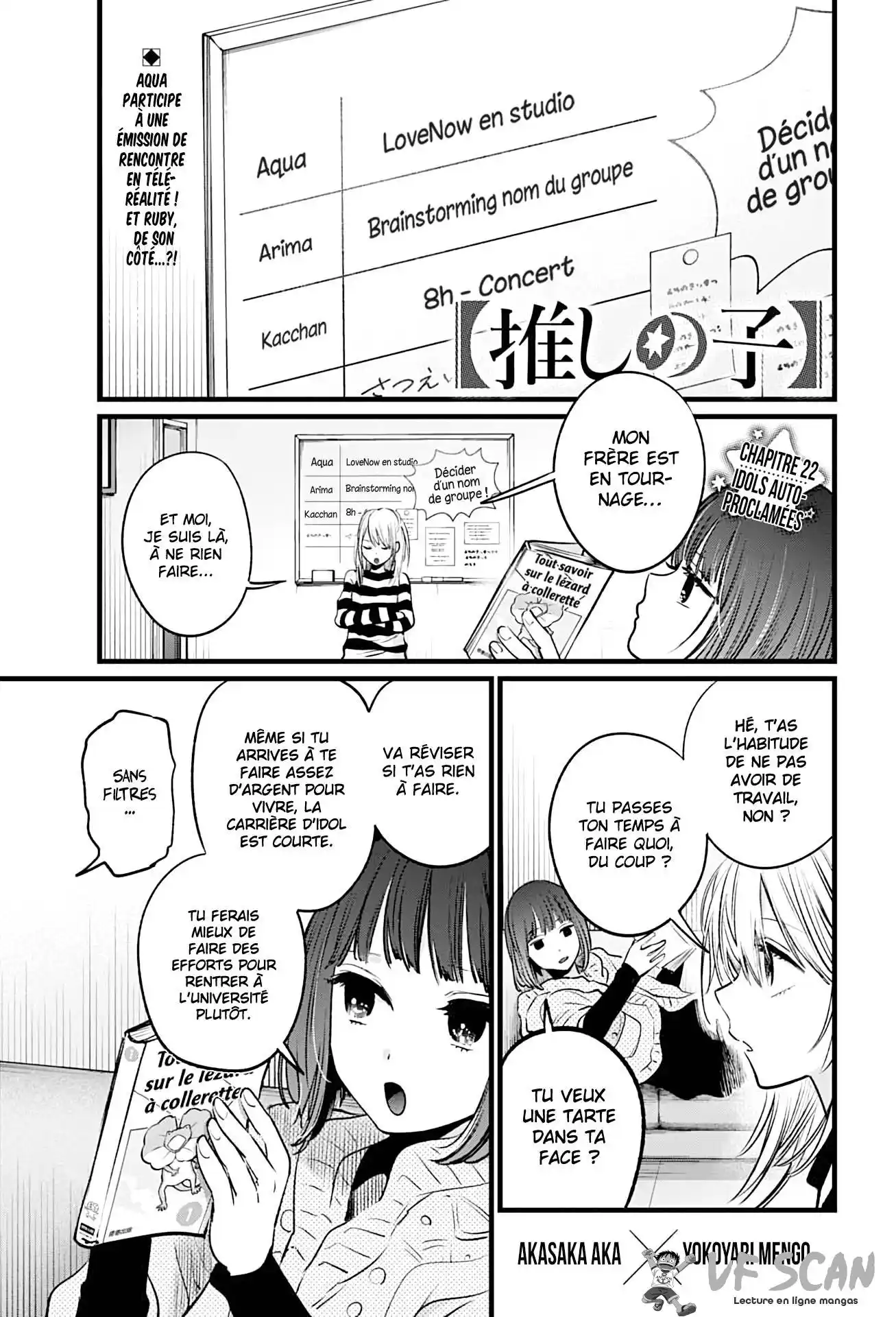 Oshi no Ko 22 page 1