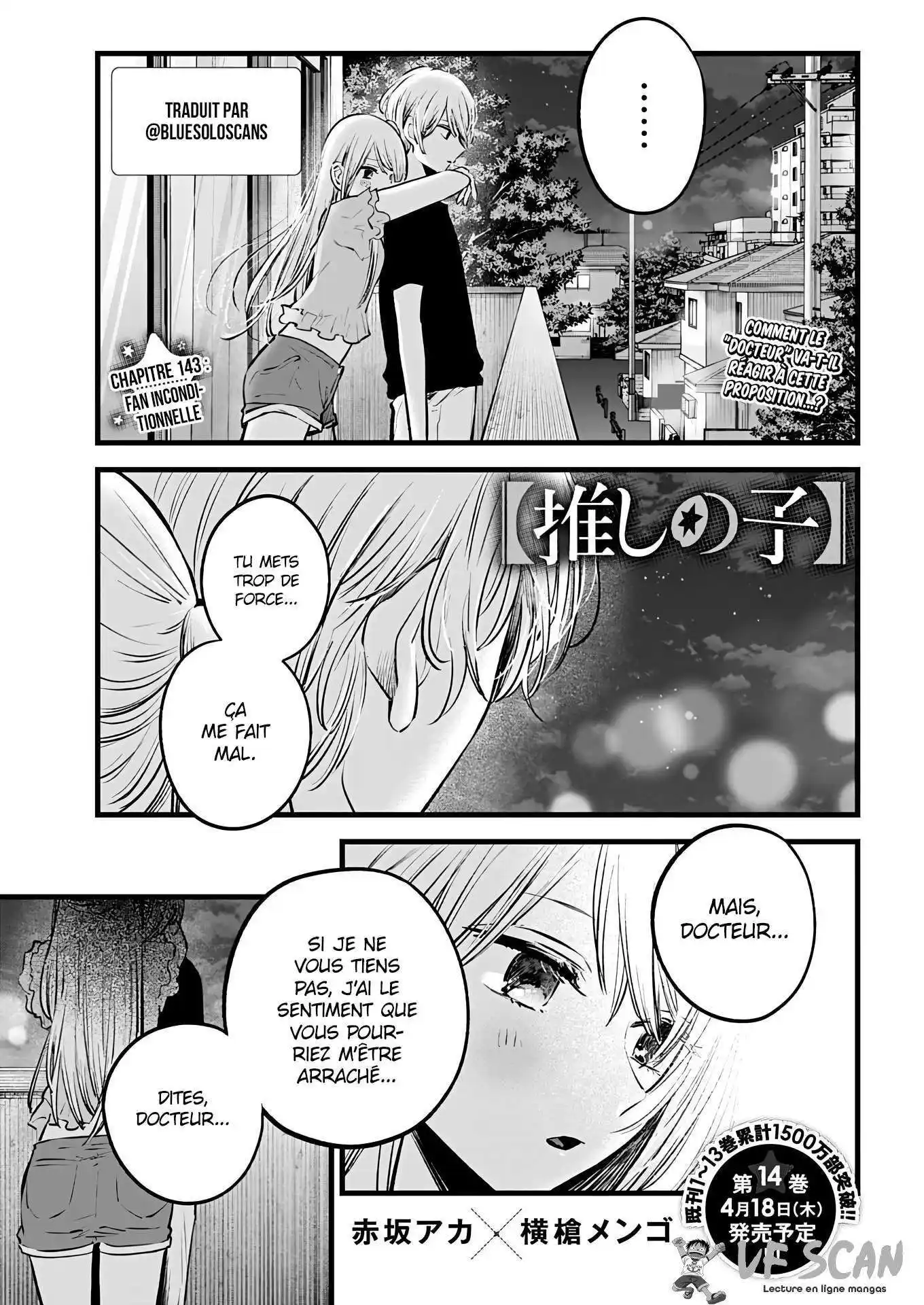 Oshi no Ko 143 page 1