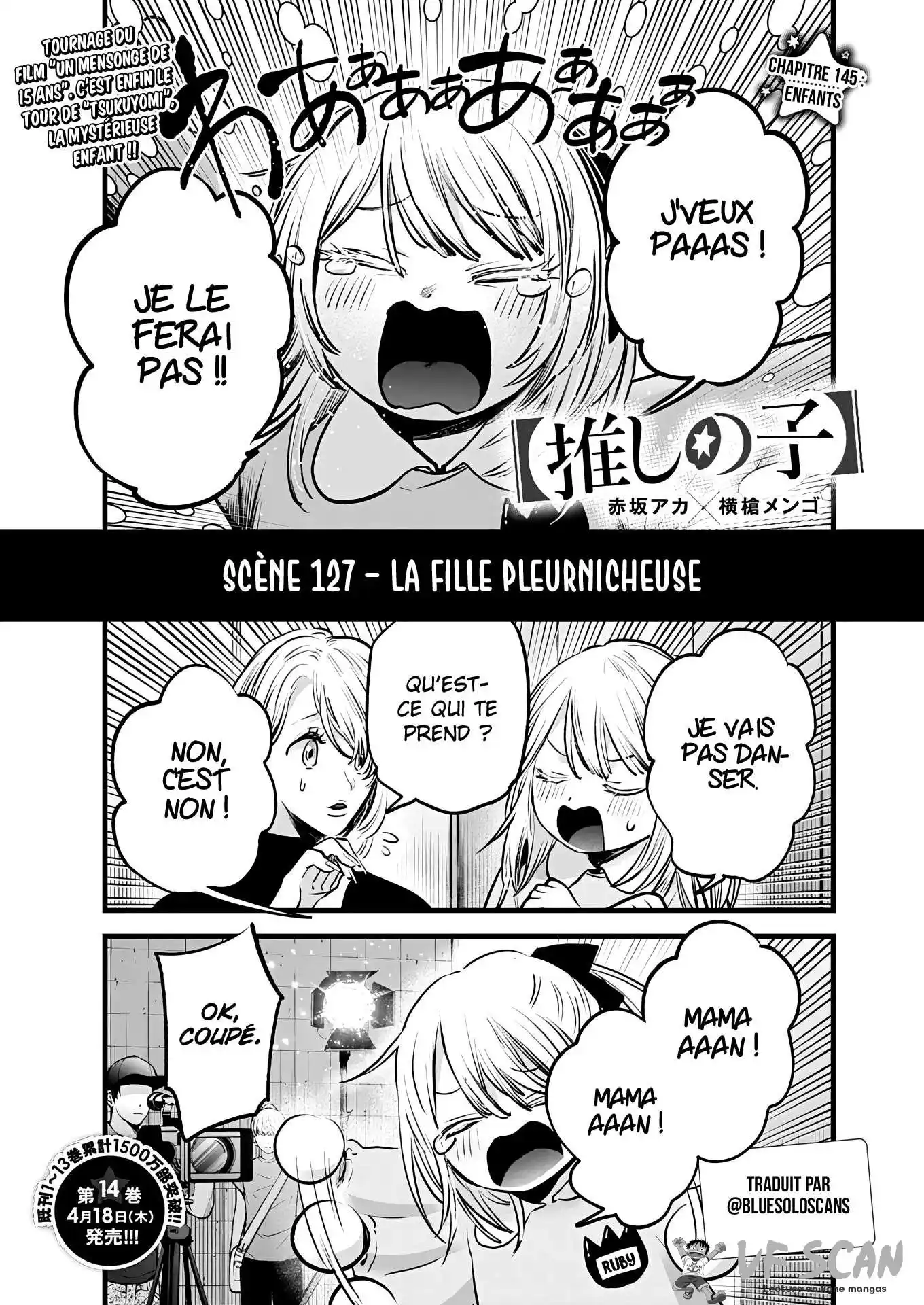 Oshi no Ko 145 page 1