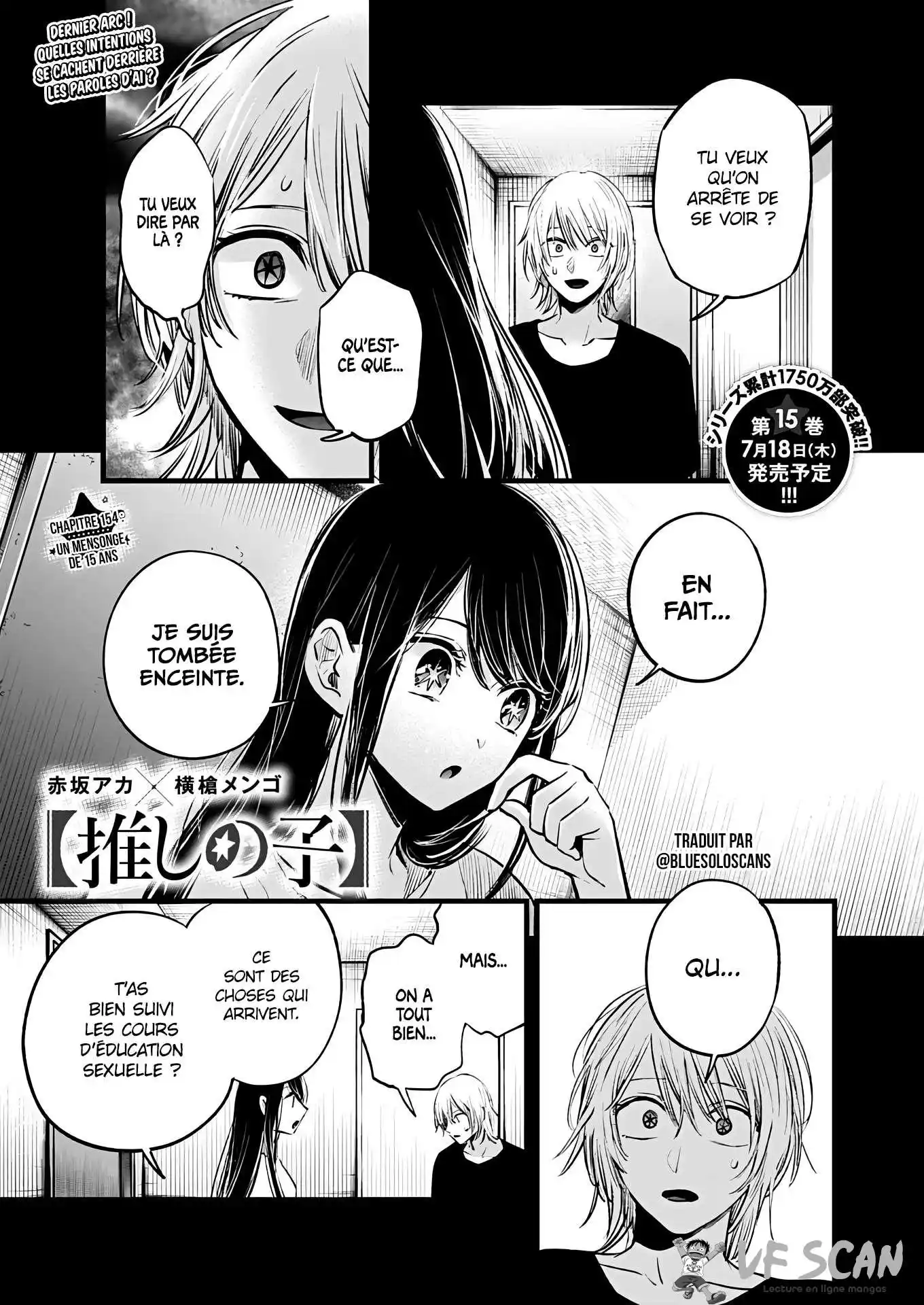 Oshi no Ko 154 page 1