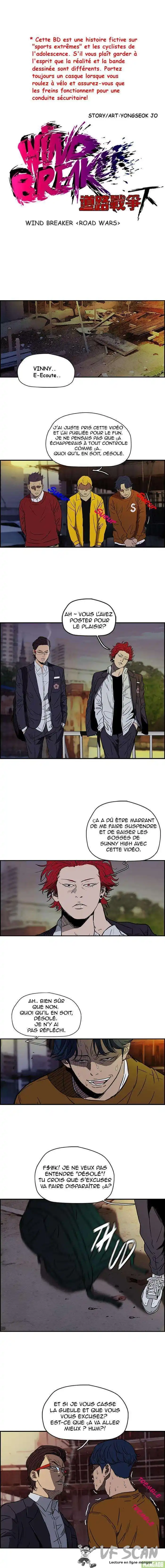 Wind Breaker (Jo Yong Seok) 134 page 1