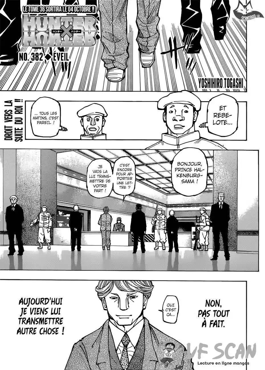 HUNTER × HUNTER 382 page 1