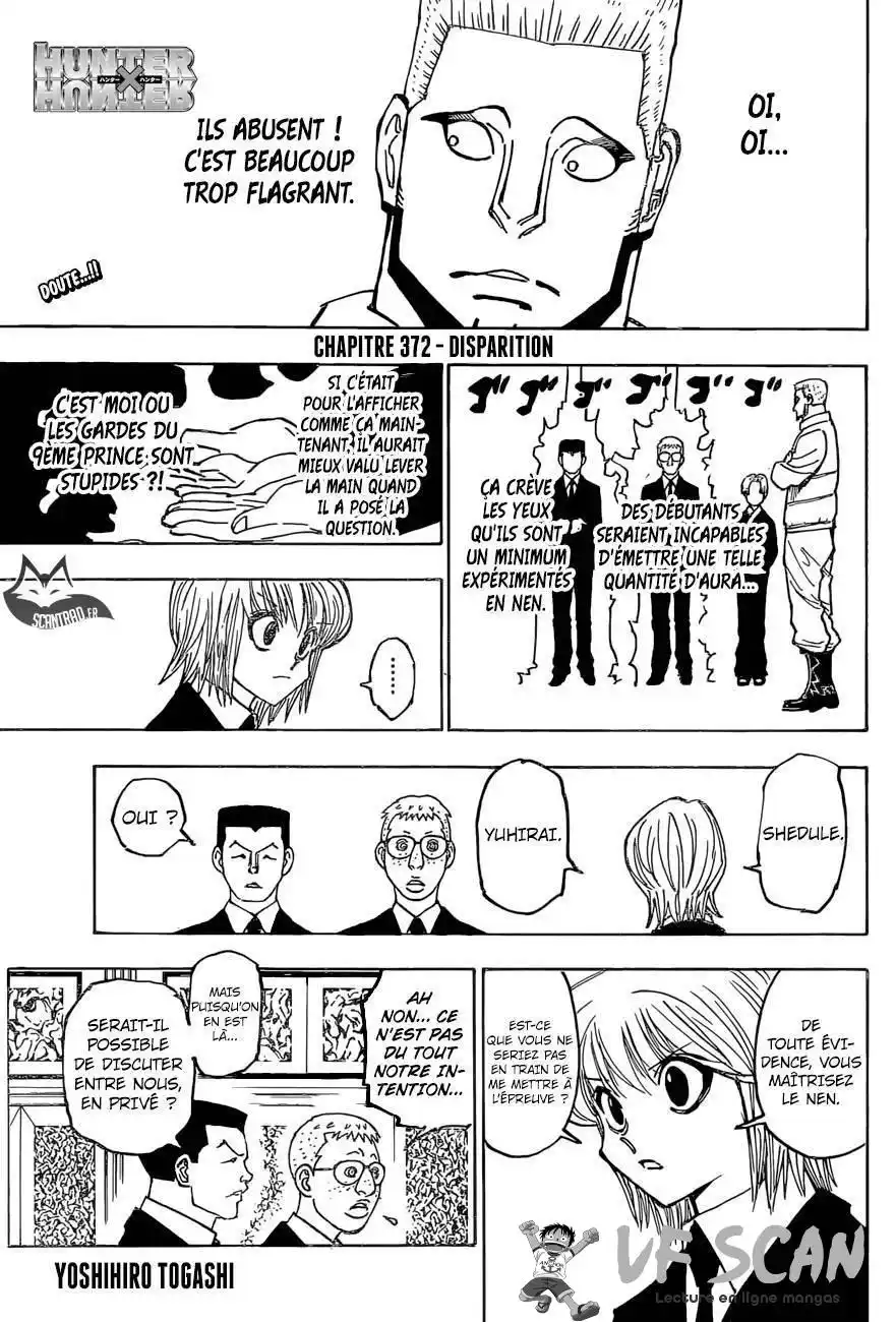 HUNTER × HUNTER 372 page 1