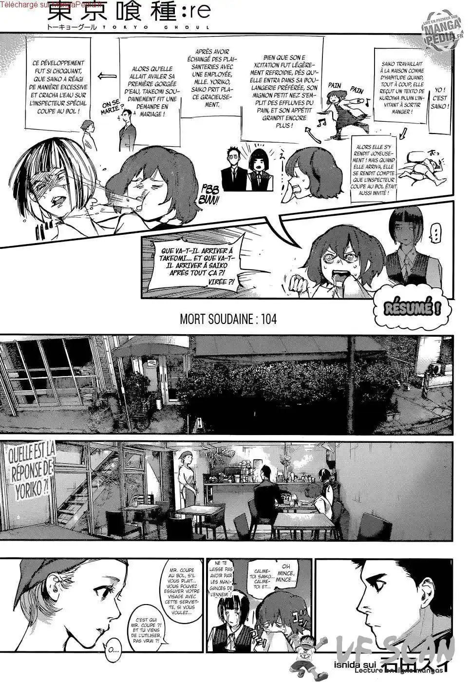 Tokyo Ghoul Re 104 page 1