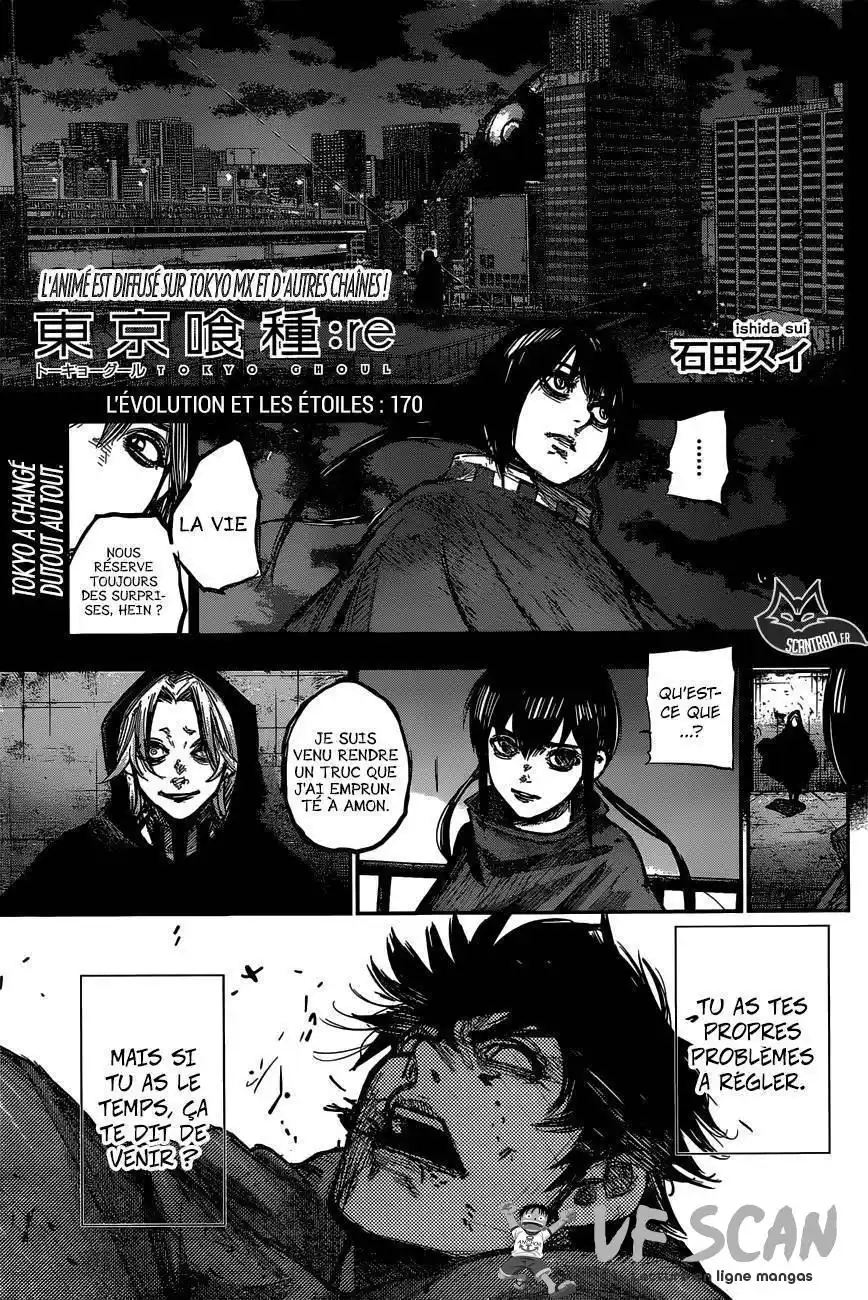 Tokyo Ghoul Re 170 page 1