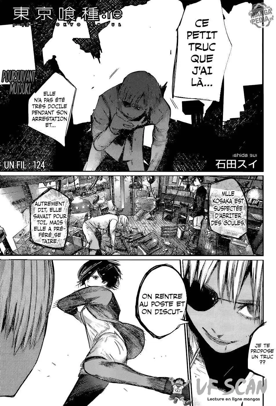 Tokyo Ghoul Re 124 page 1