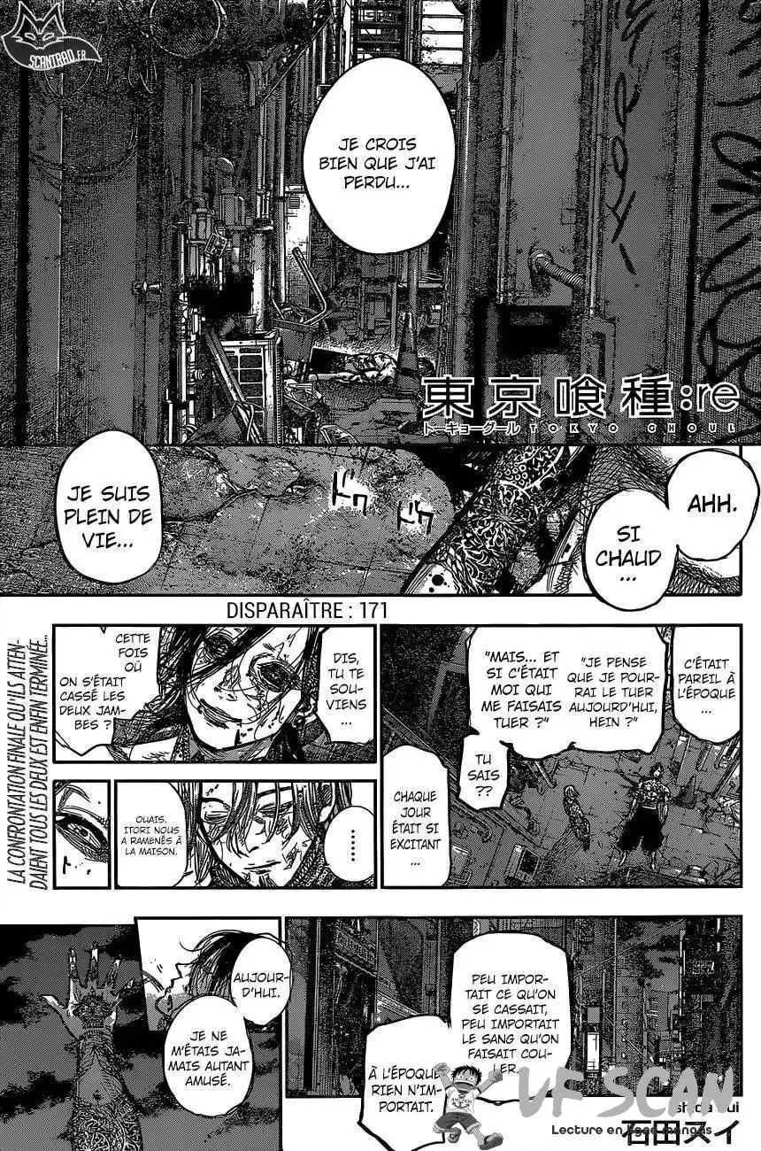 Tokyo Ghoul Re 171 page 1