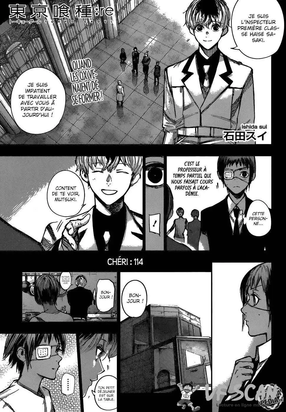 Tokyo Ghoul Re 114 page 1