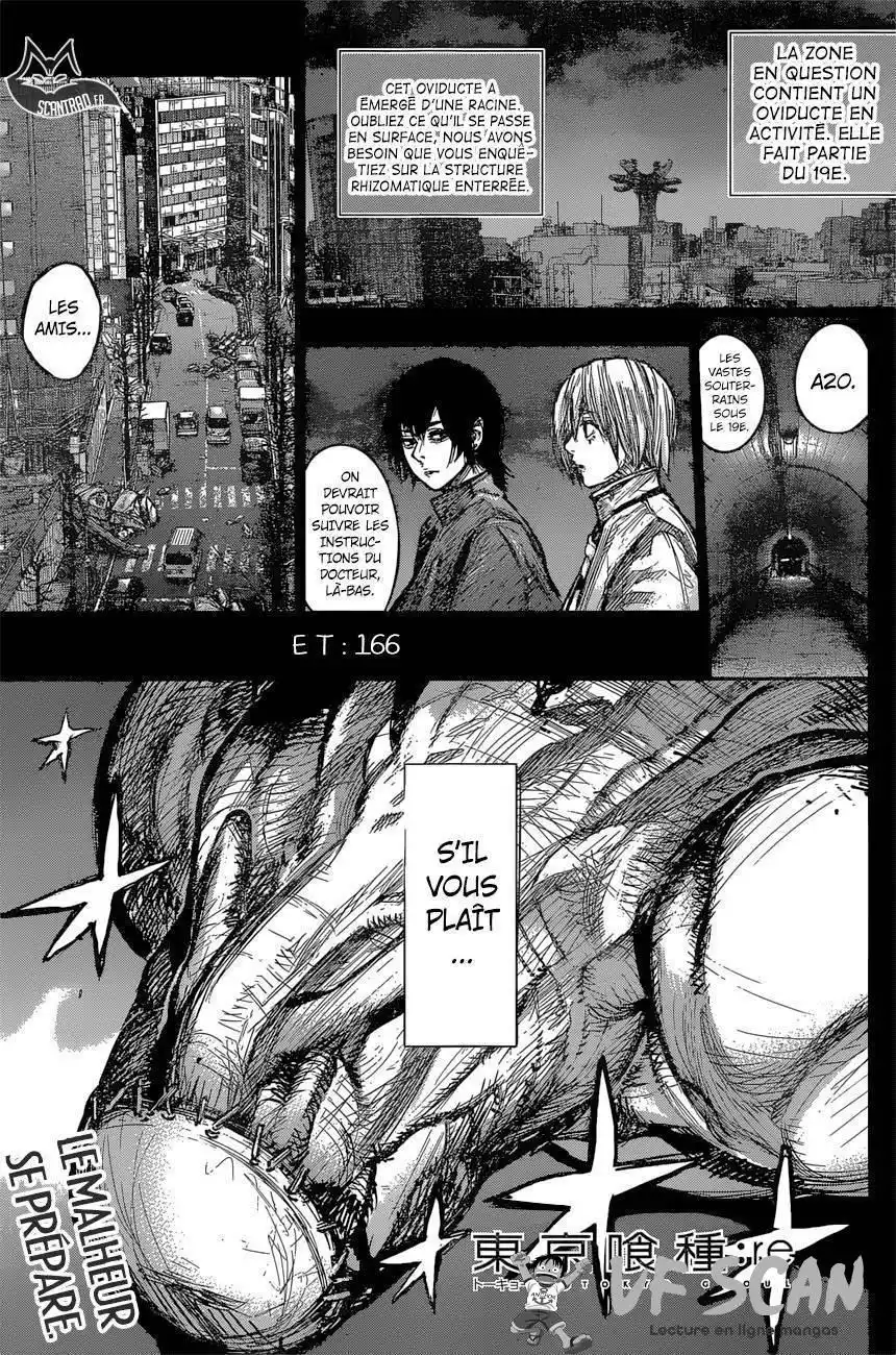 Tokyo Ghoul Re 166 page 1