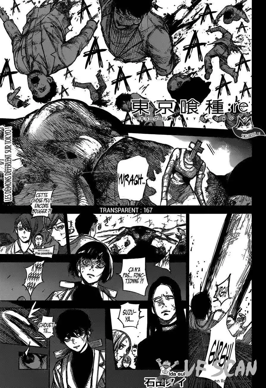 Tokyo Ghoul Re 167 page 1