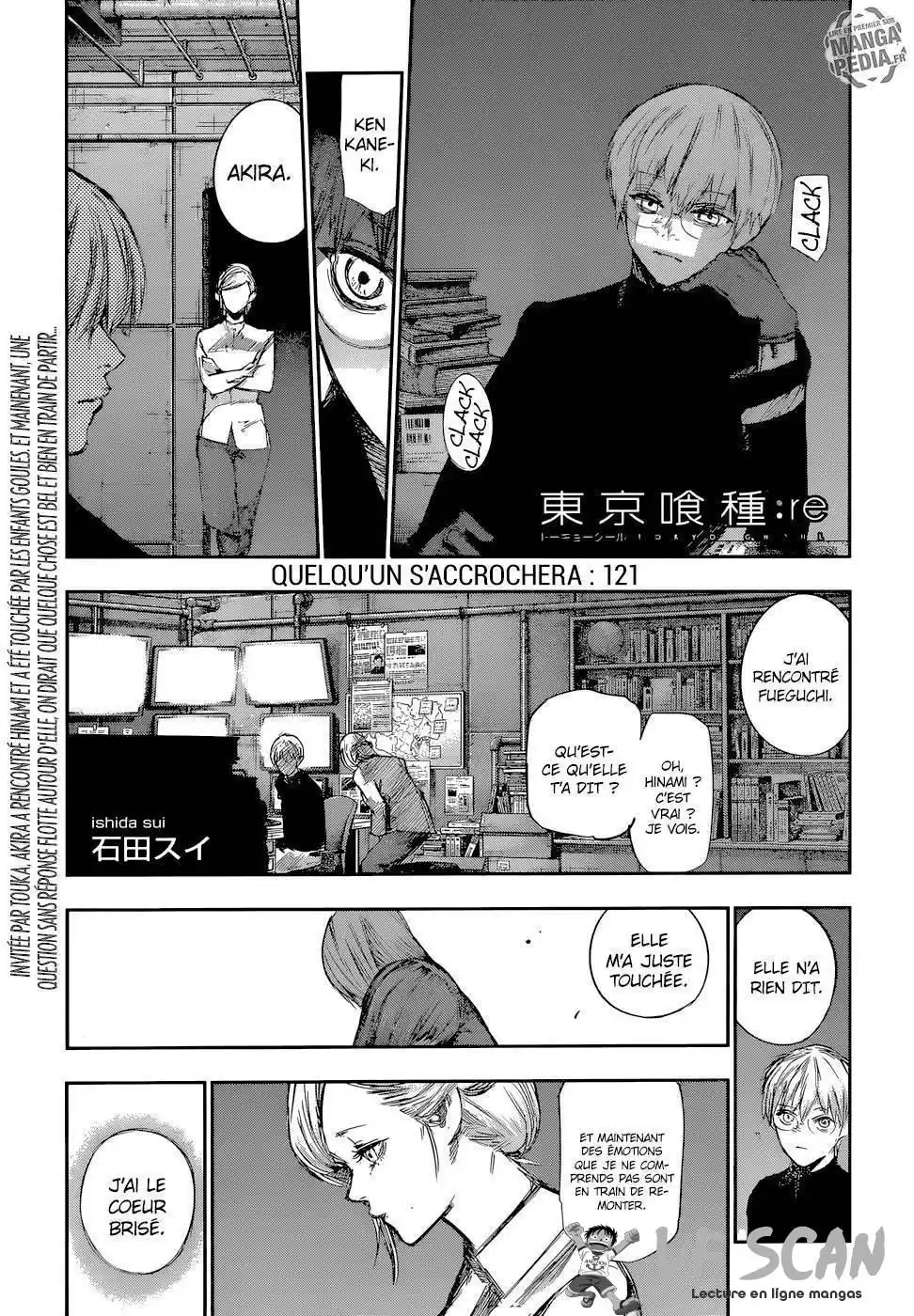 Tokyo Ghoul Re 121 page 1