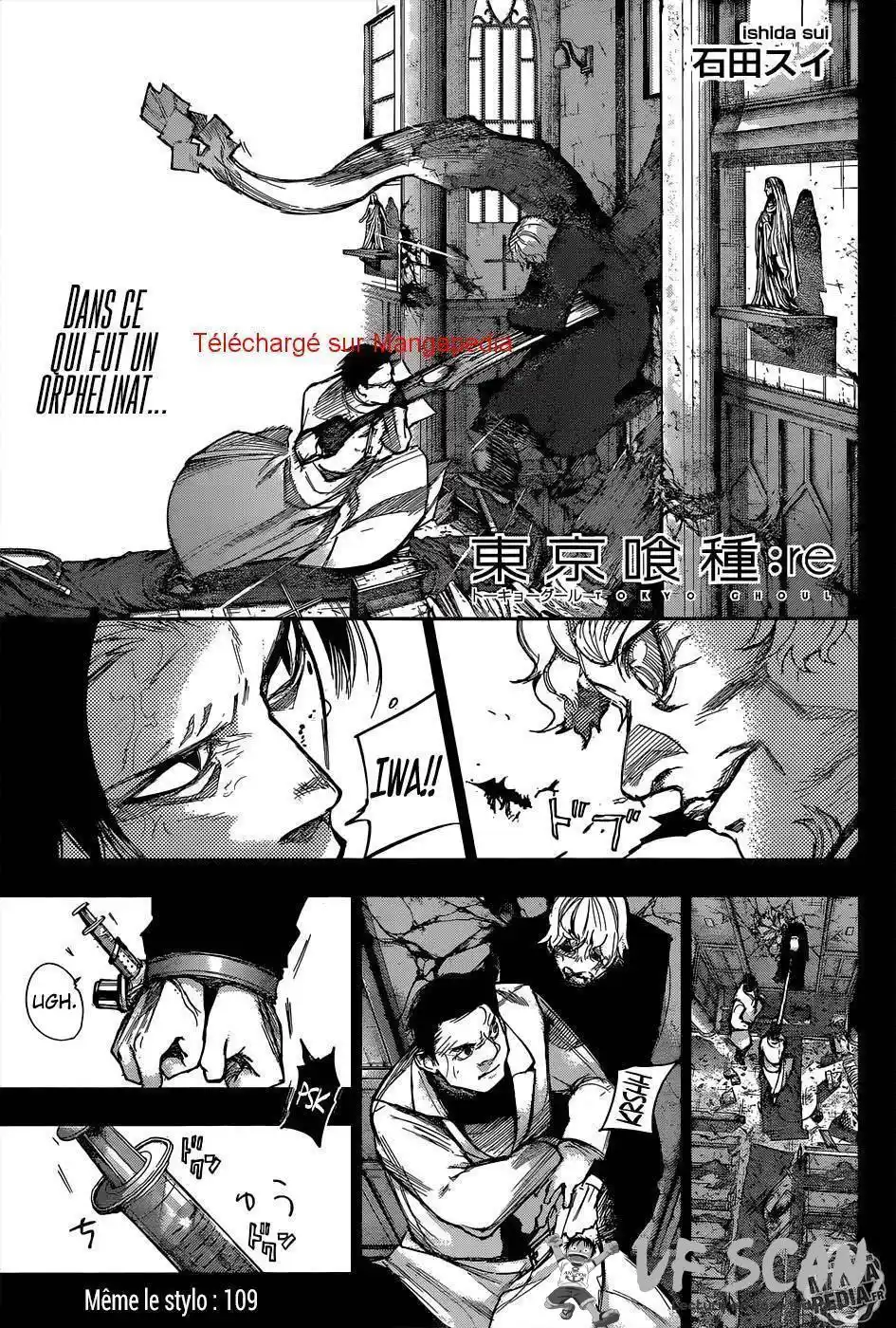 Tokyo Ghoul Re 109 page 1