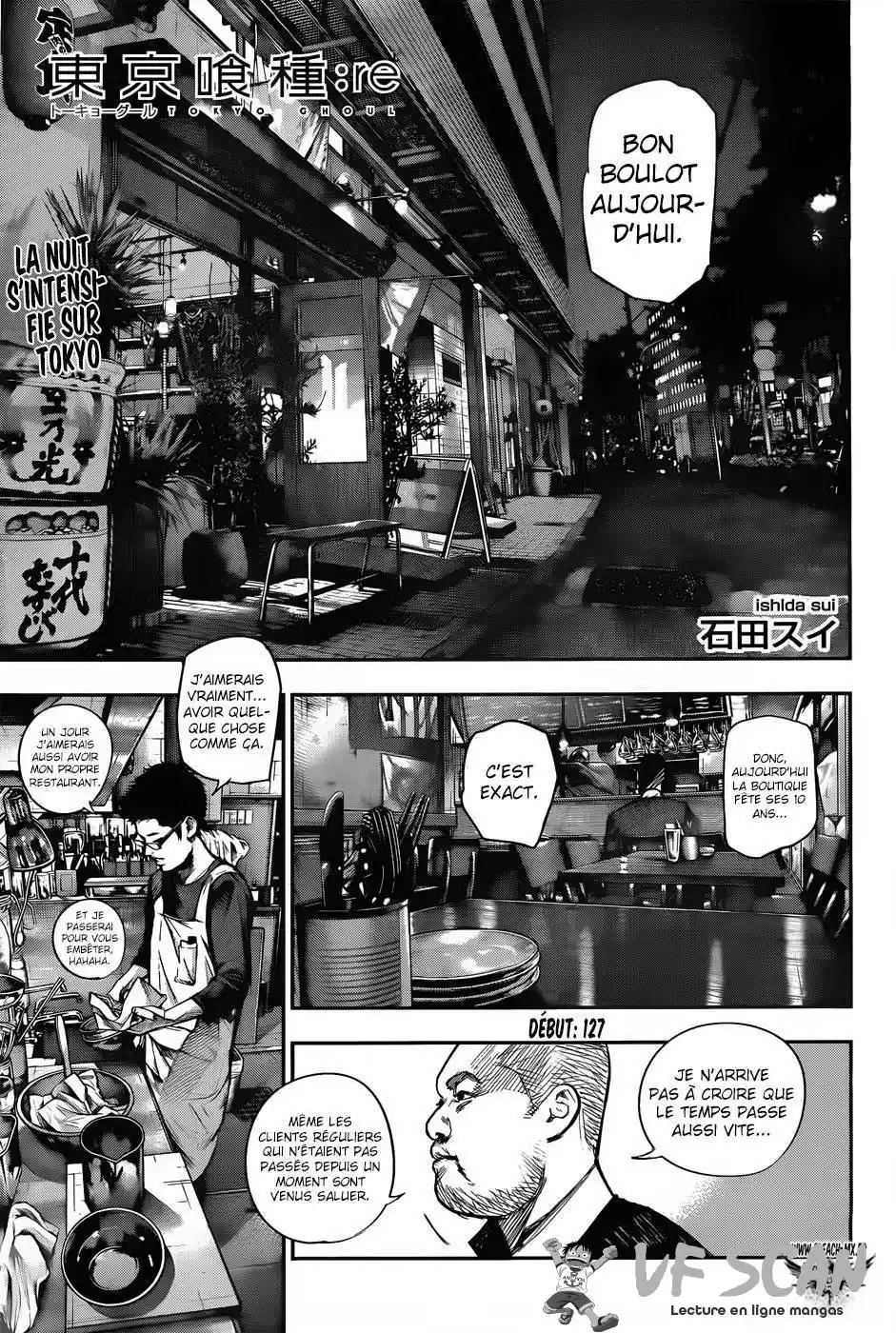 Tokyo Ghoul Re 127 page 1