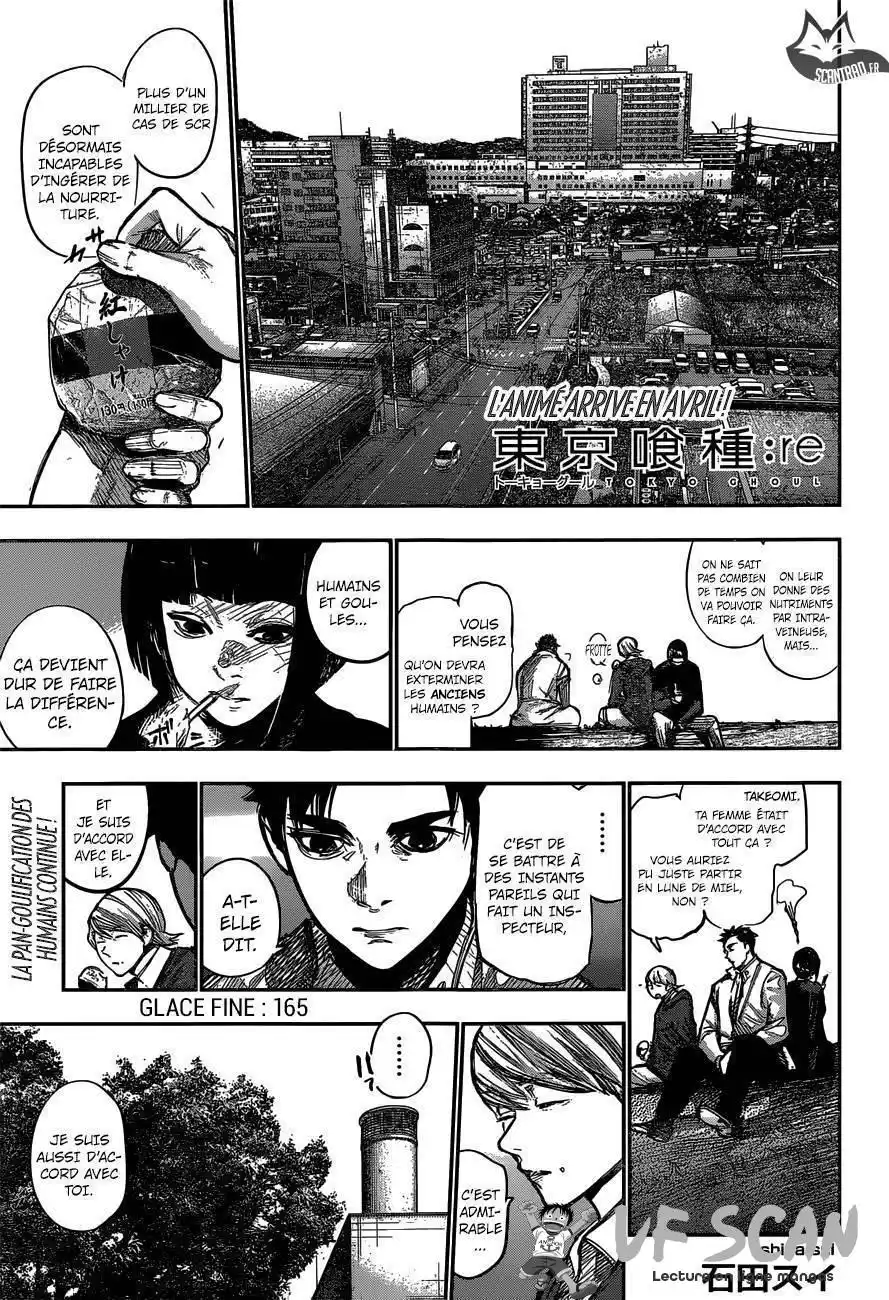 Tokyo Ghoul Re 165 page 1