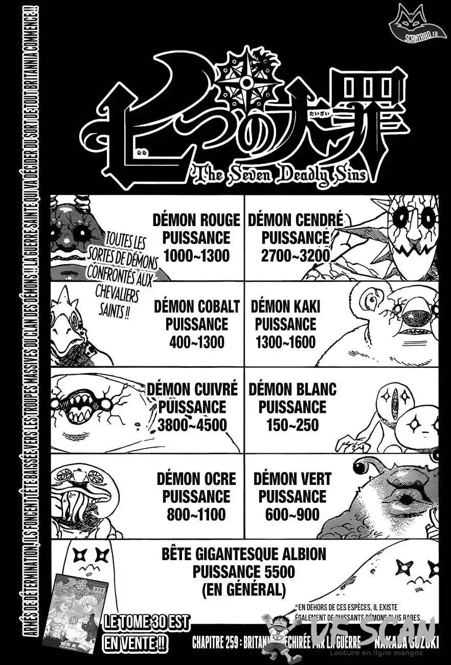 The Seven Deadly Sins 259 page 1