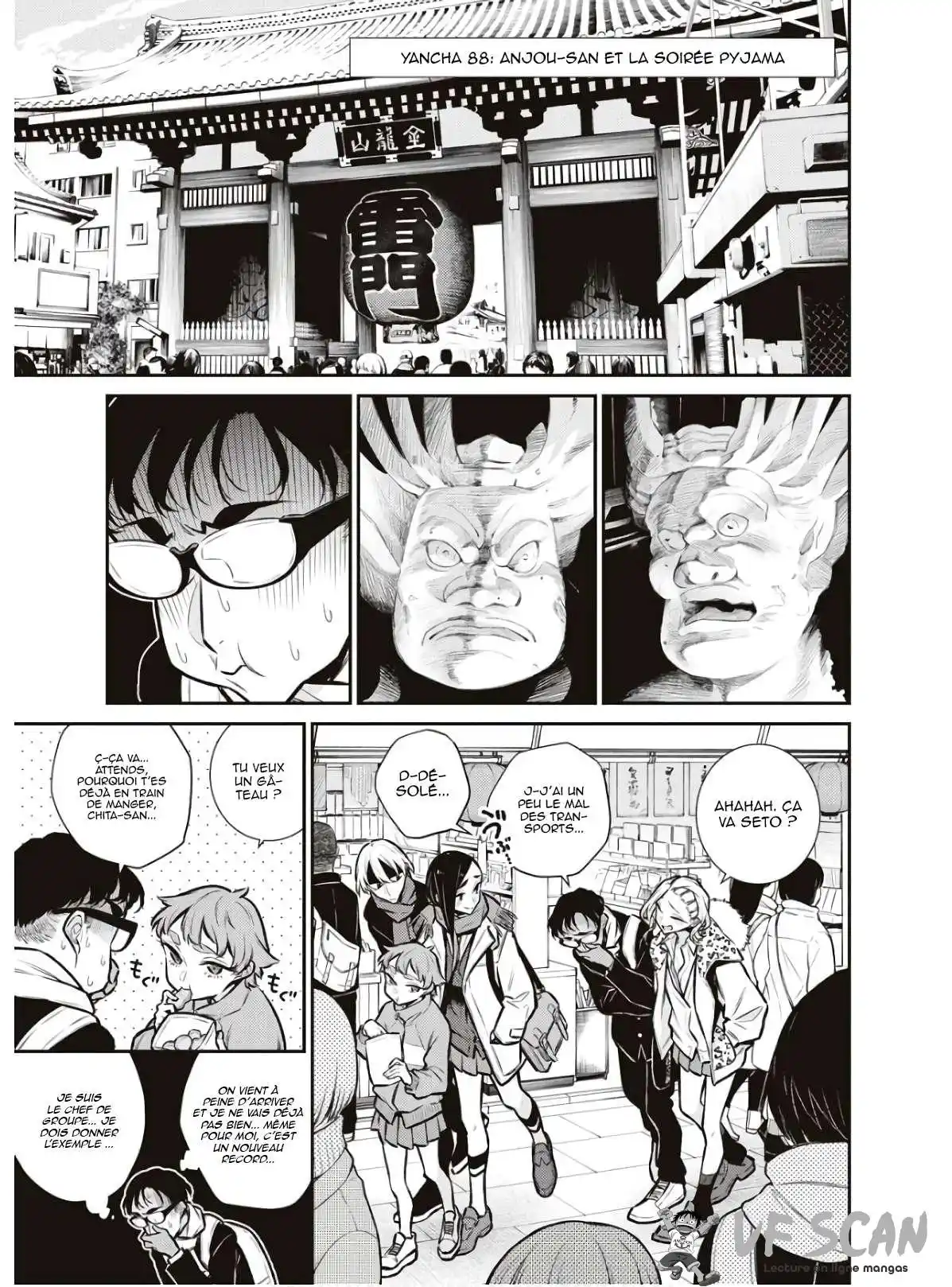 Yancha Gal no Anjou-san 88 page 1