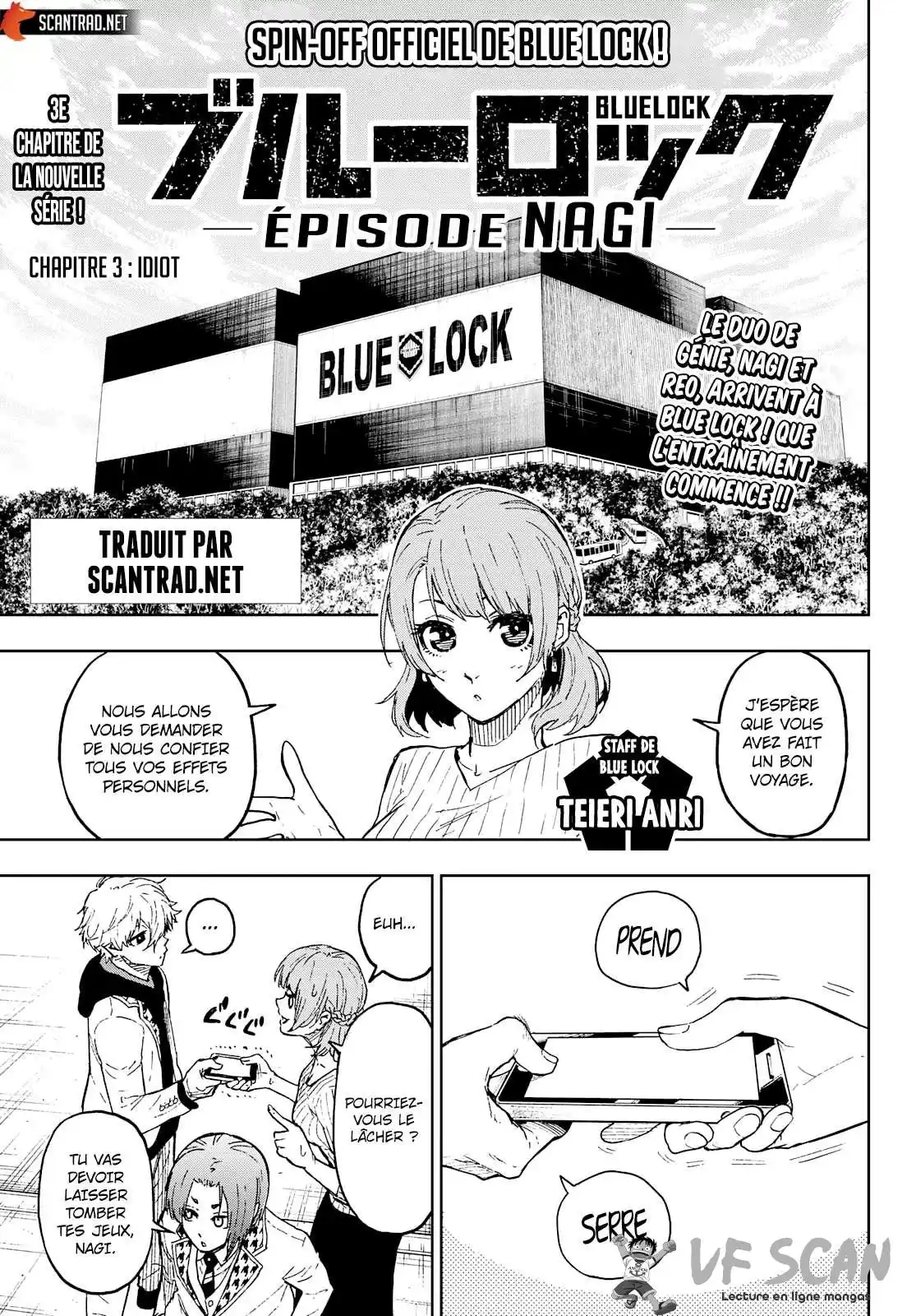 Blue Lock – Episode Nagi 3 page 1