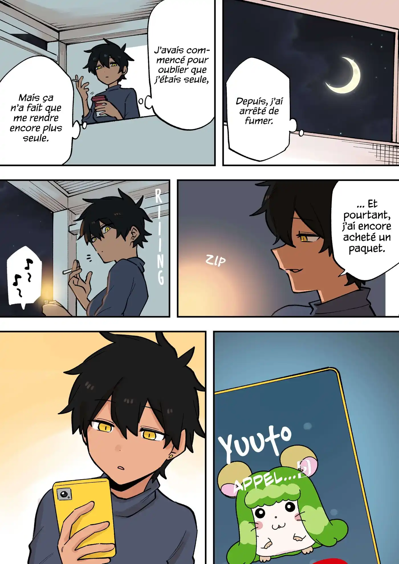 Senpai ga Urusai Kouhai no Hanashi 219 page 4