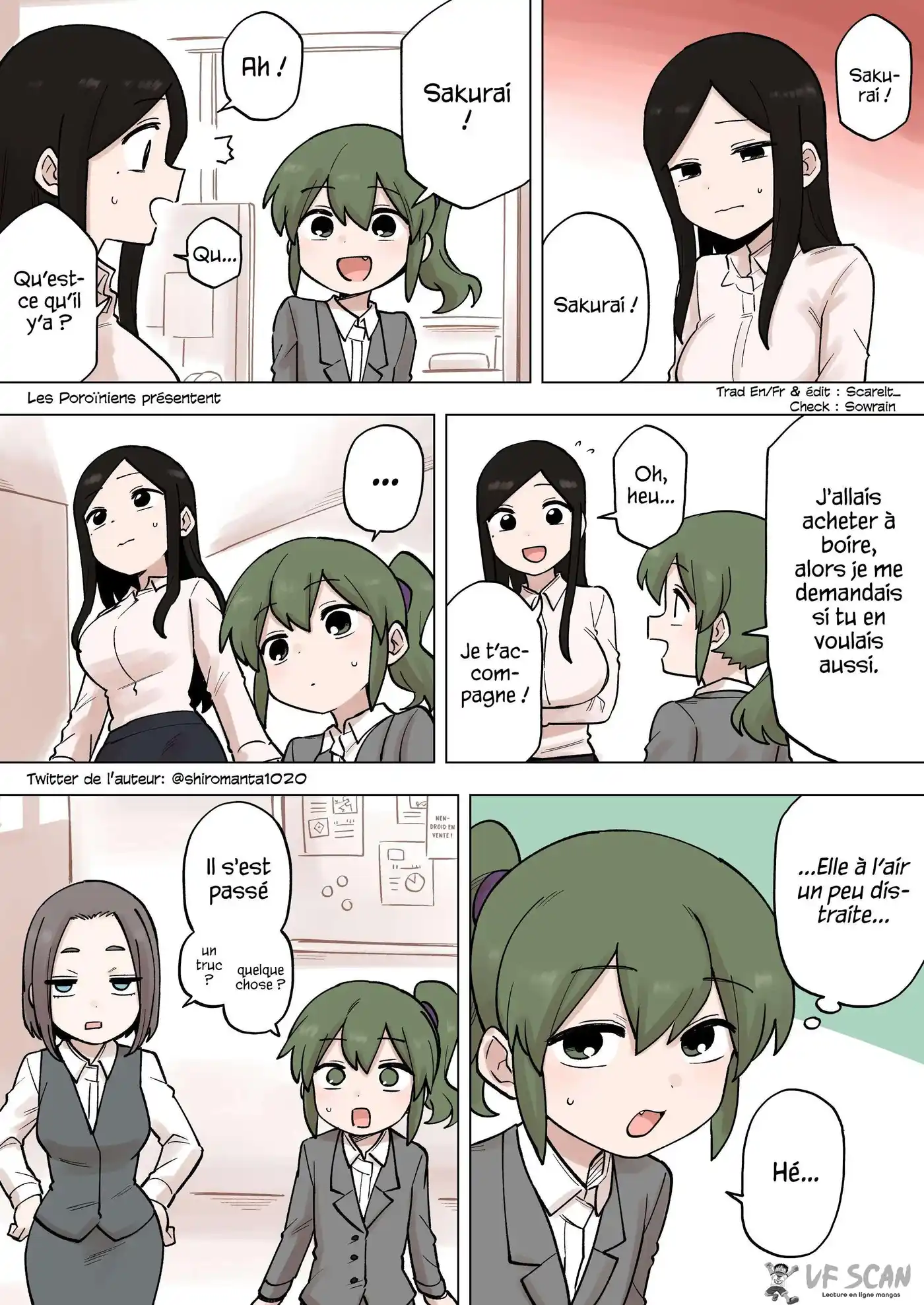 Senpai ga Urusai Kouhai no Hanashi 190 page 1