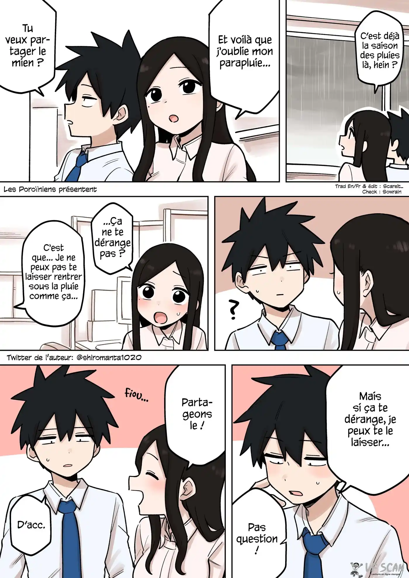 Senpai ga Urusai Kouhai no Hanashi 180 page 1