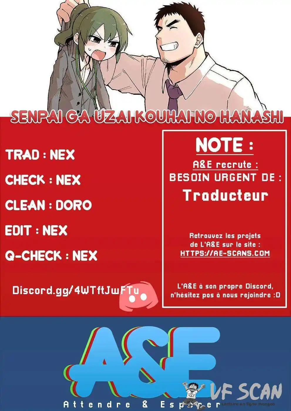 Senpai ga Urusai Kouhai no Hanashi 153 page 1
