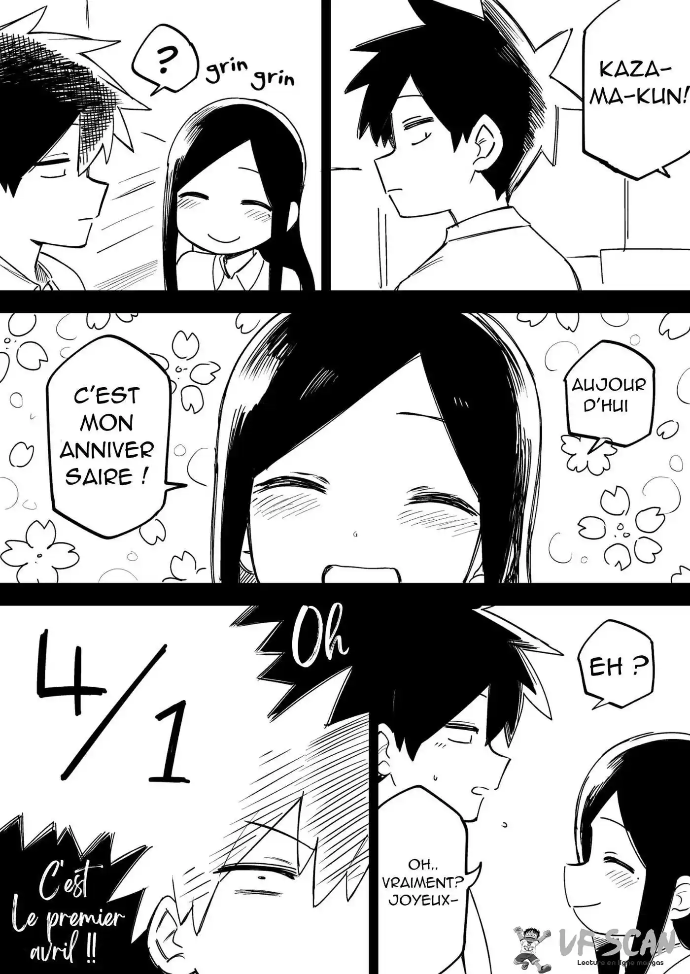 Senpai ga Urusai Kouhai no Hanashi 174.5 page 1