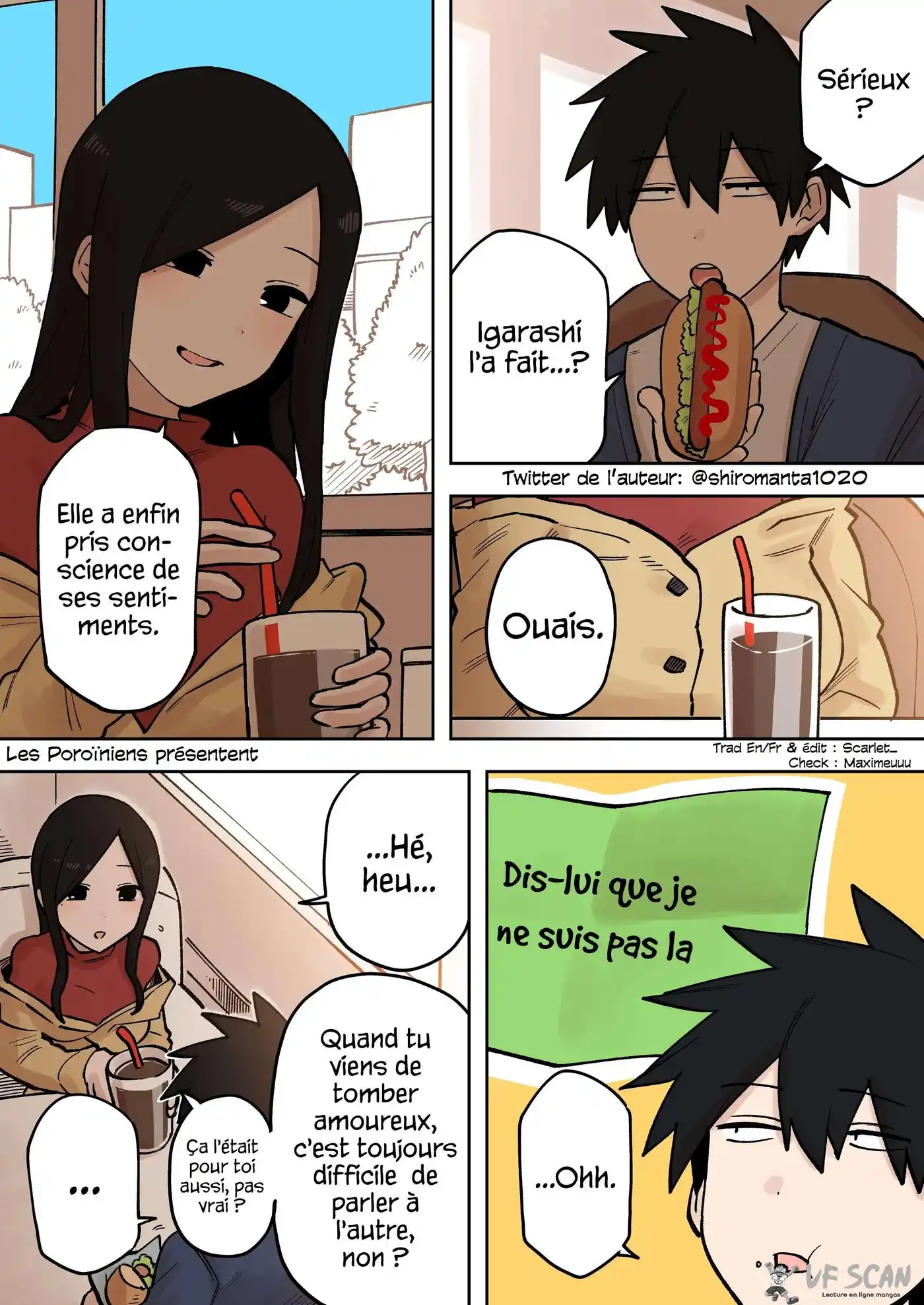 Senpai ga Urusai Kouhai no Hanashi 203 page 1
