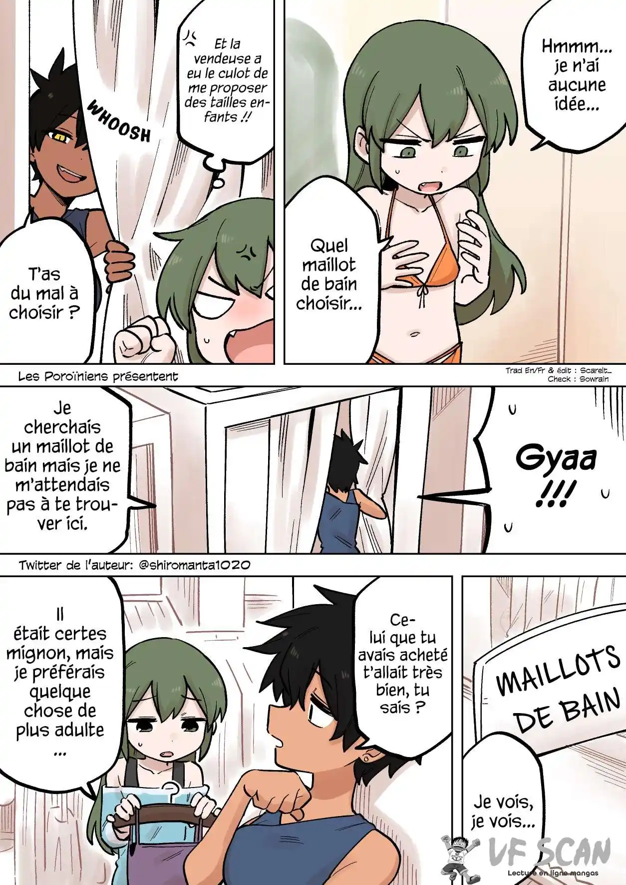 Senpai ga Urusai Kouhai no Hanashi 185 page 1