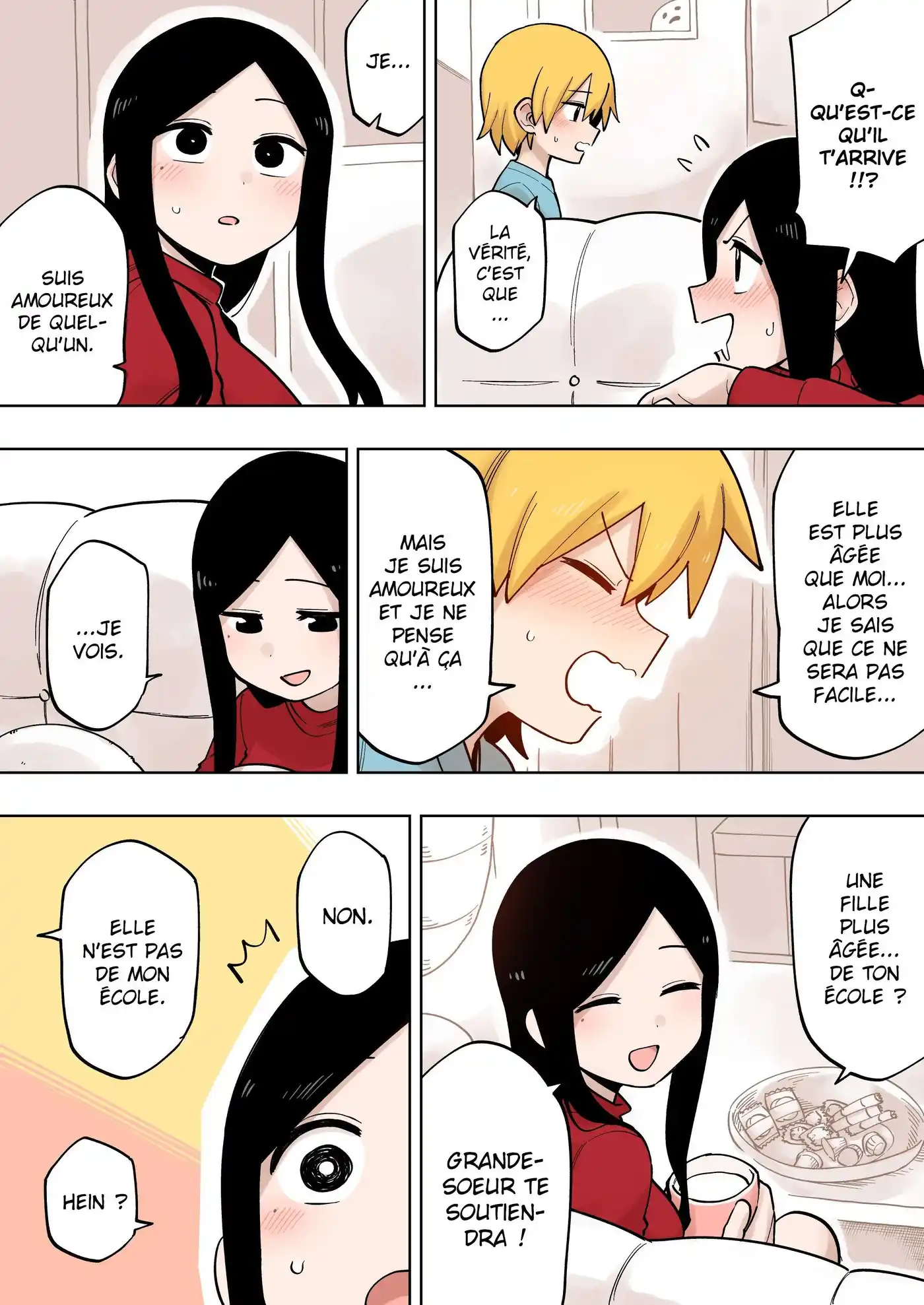 Senpai ga Urusai Kouhai no Hanashi 110 page 4