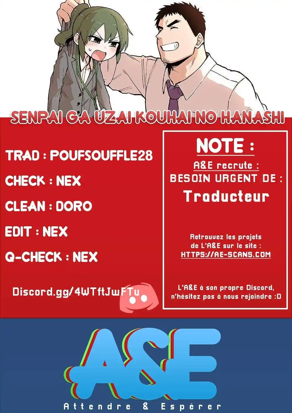 Senpai ga Urusai Kouhai no Hanashi 153.5 page 5