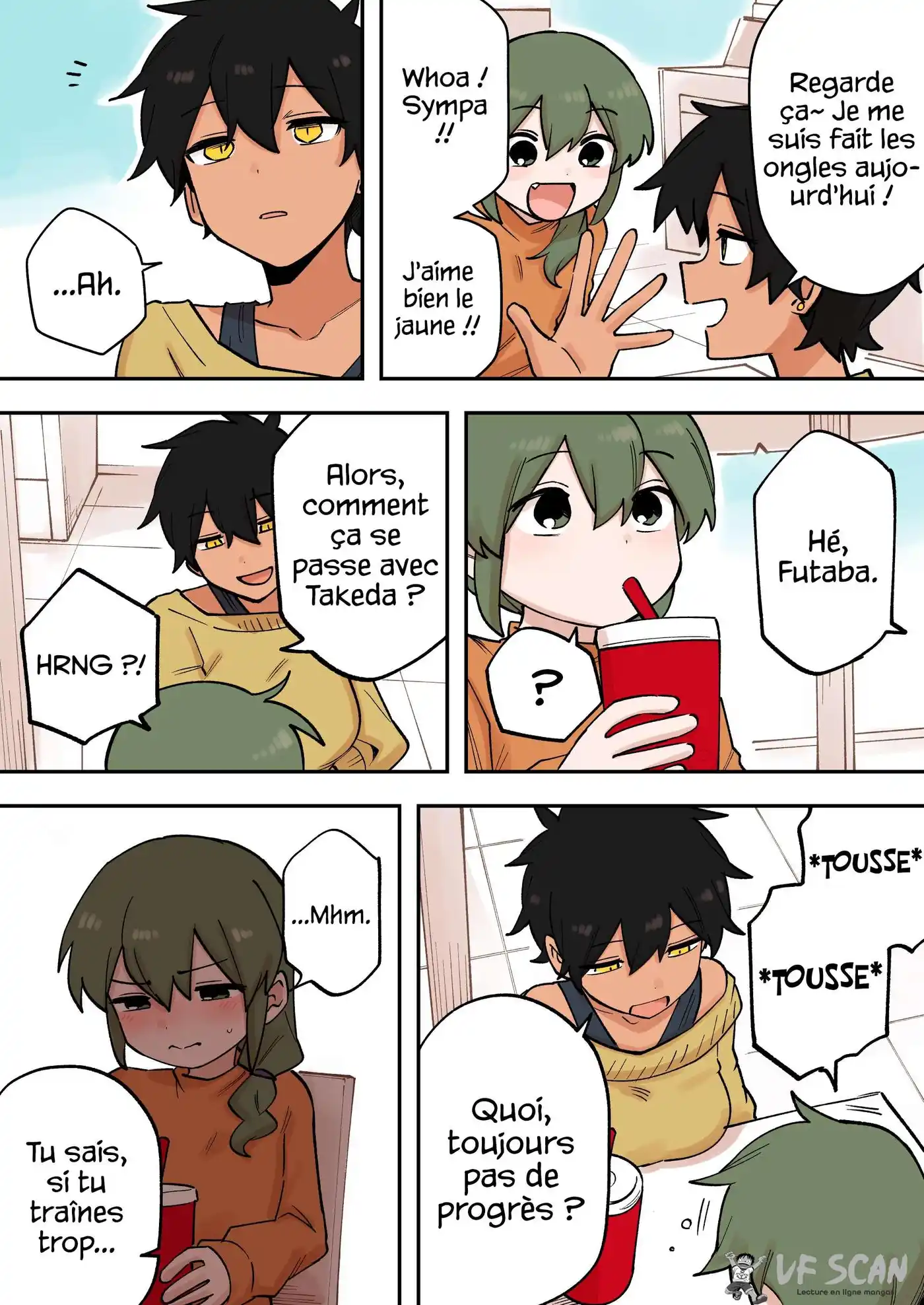 Senpai ga Urusai Kouhai no Hanashi 220 page 1