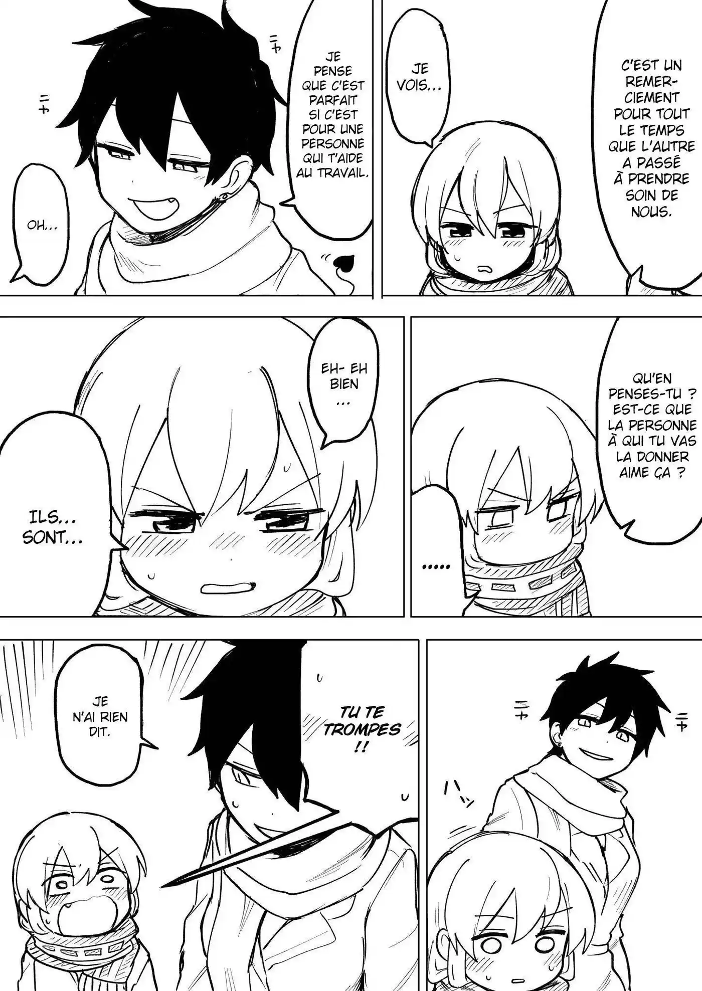 Senpai ga Urusai Kouhai no Hanashi 56.5 page 4