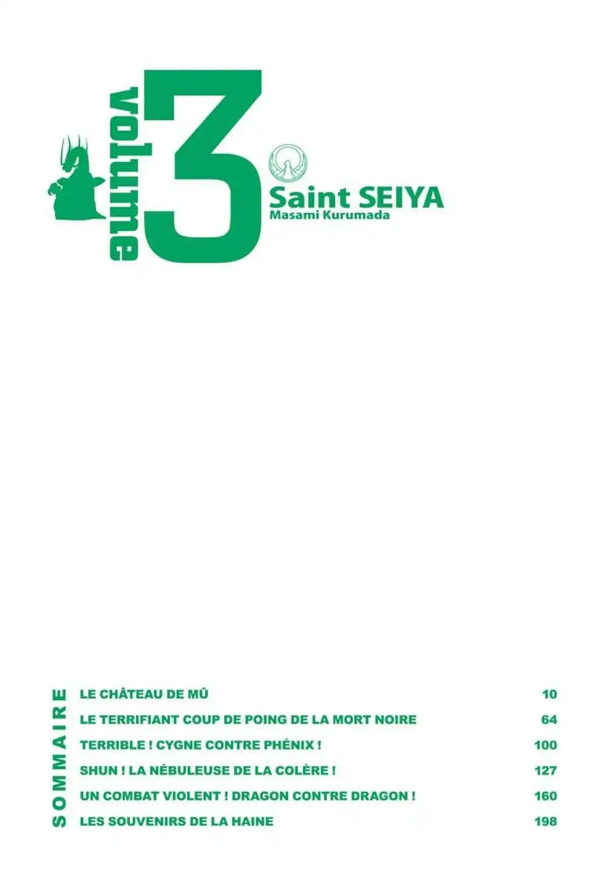Saint Seiya – Les Chevaliers du Zodiaque 3 page 3