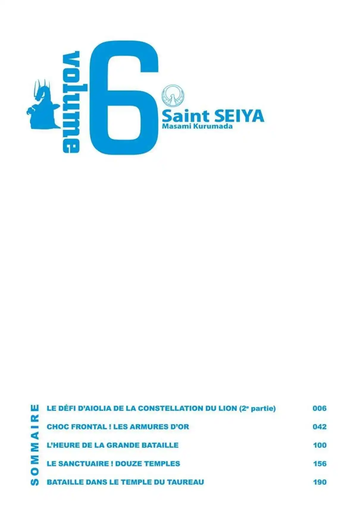 Saint Seiya – Les Chevaliers du Zodiaque 6 page 4