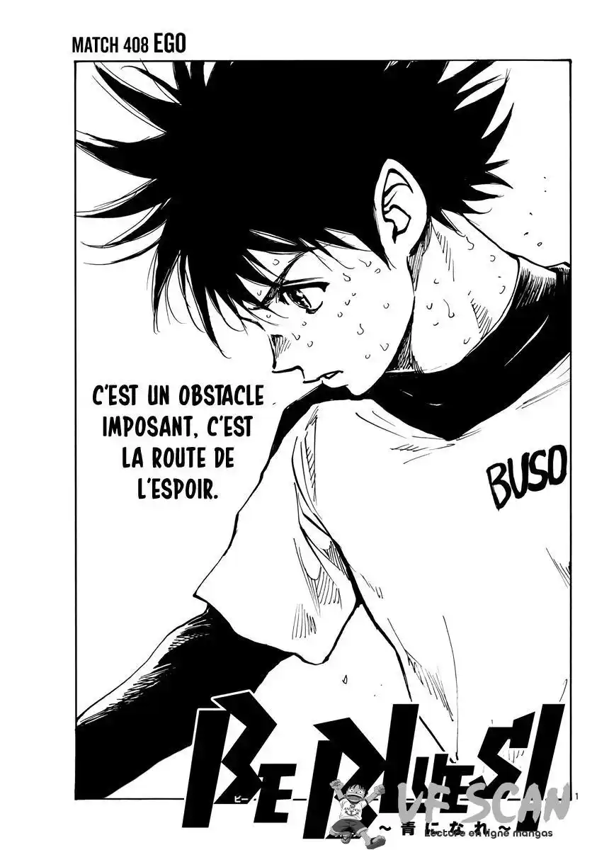 Be Blues! – Ao ni Nare 408 page 1