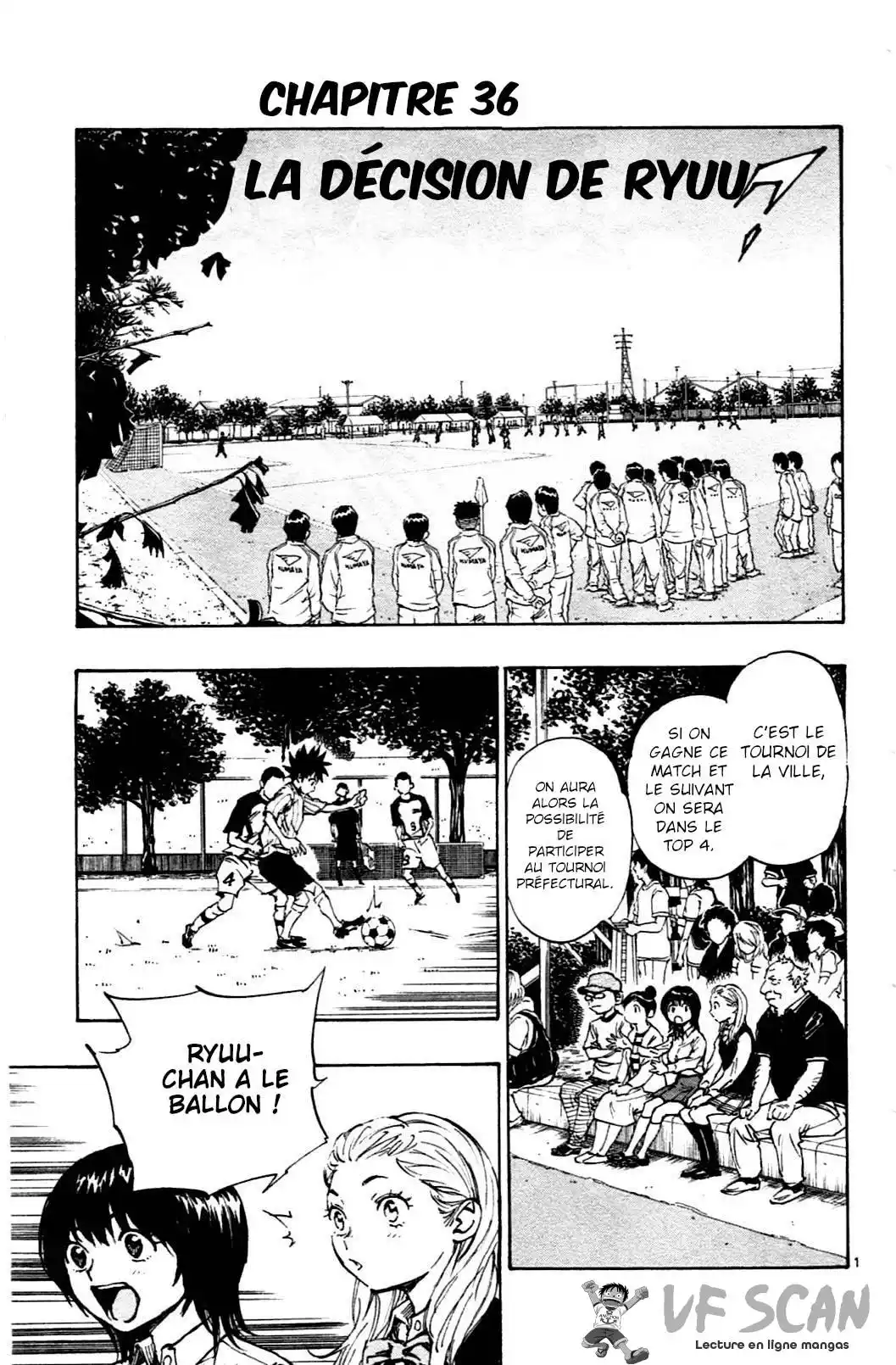 Be Blues! – Ao ni Nare 36 page 1