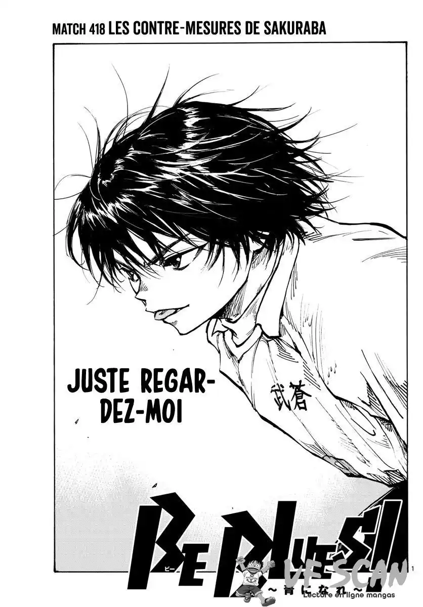 Be Blues! – Ao ni Nare 418 page 1