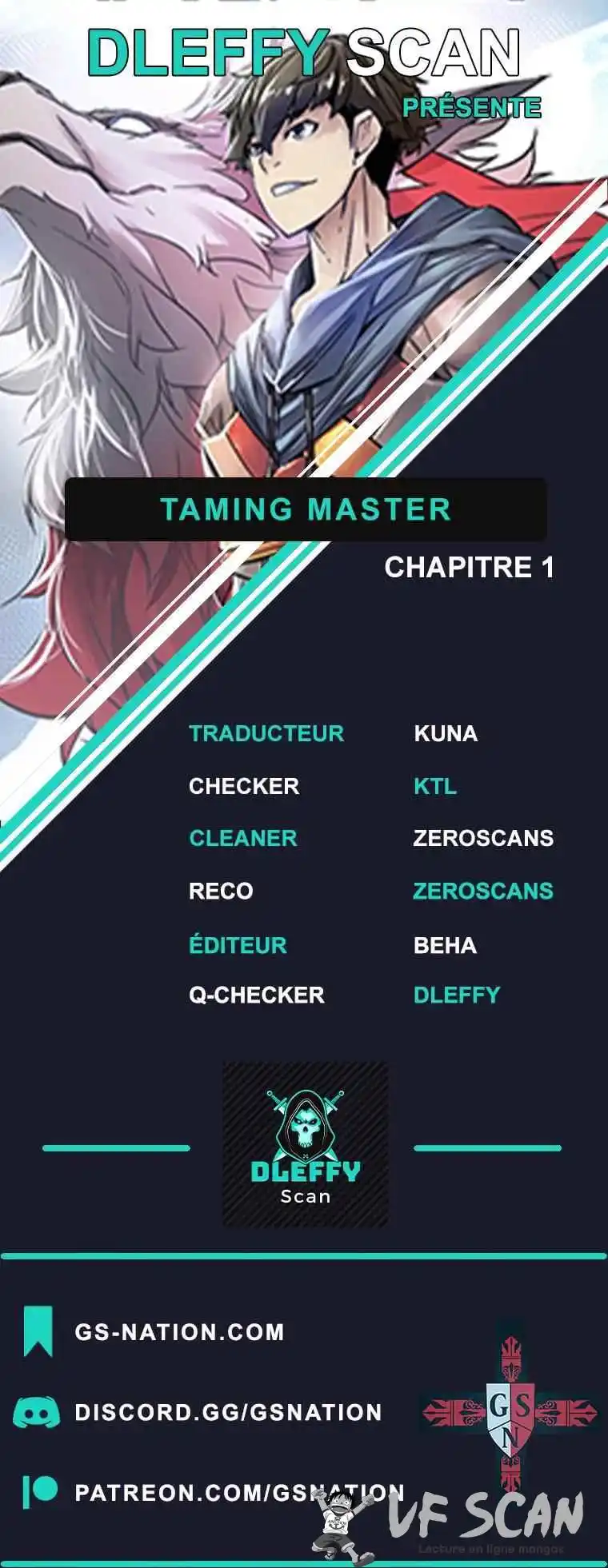 Taming master 1 page 1