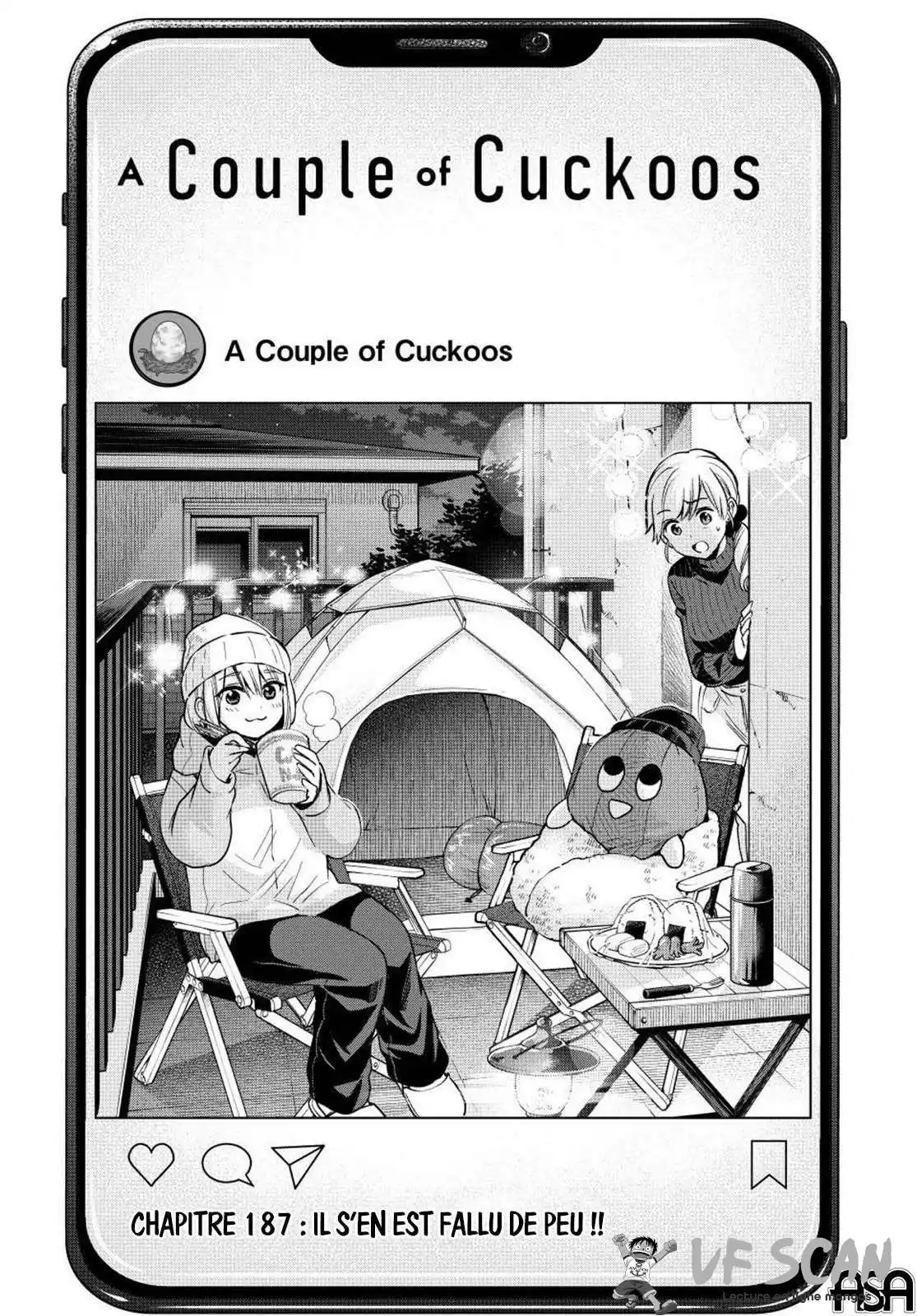Kakkou no Iinazuke 187 page 1