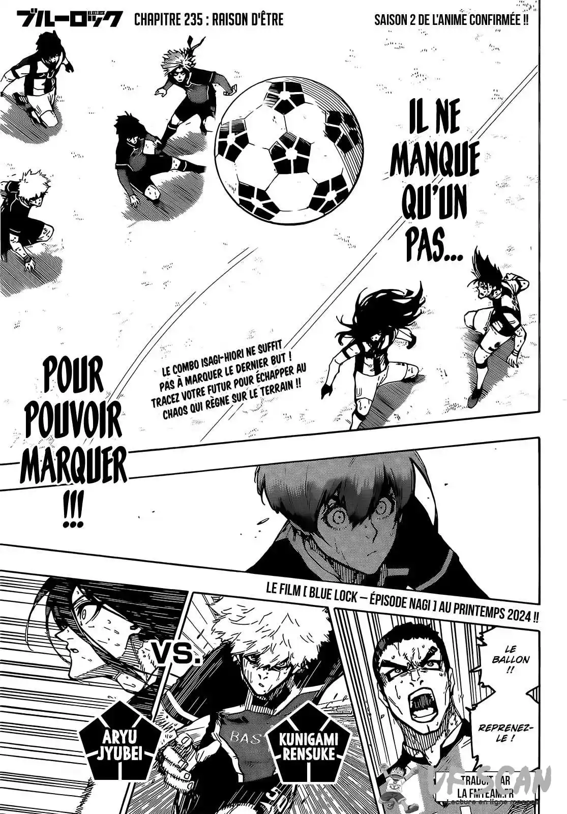 Blue Lock 235 page 1