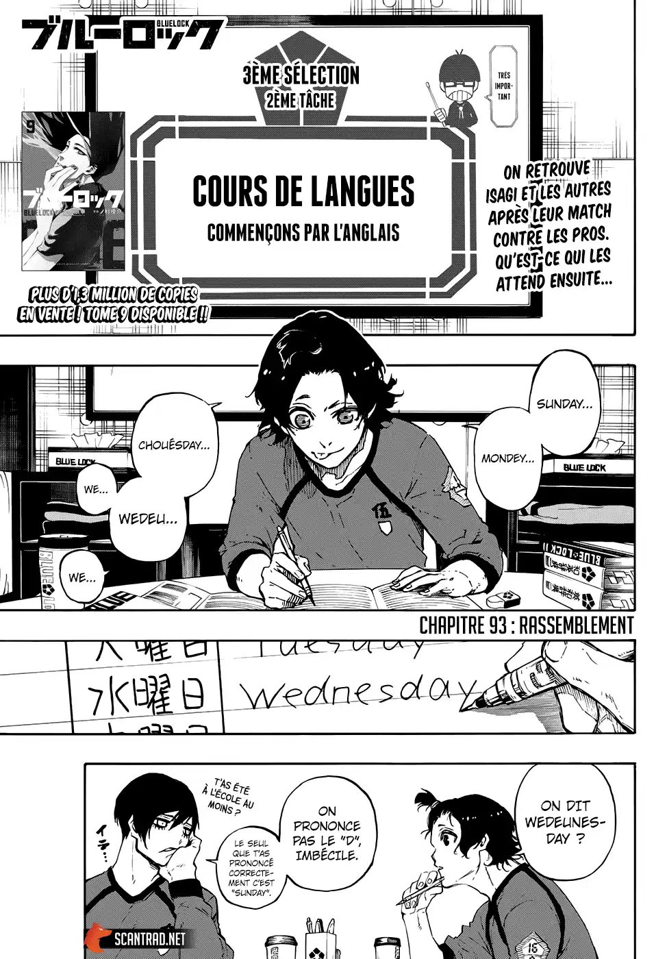 Blue Lock 93 page 1