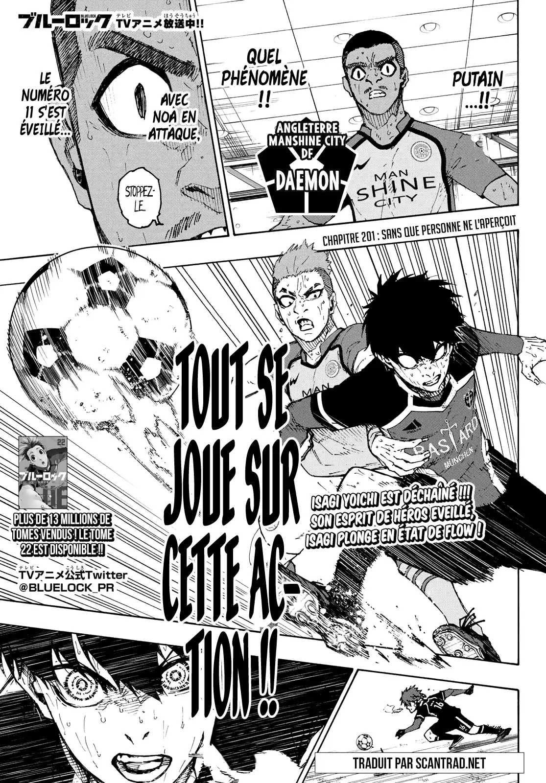 Blue Lock 201 page 1
