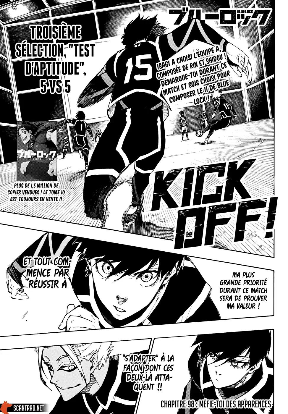 Blue Lock 98 page 1