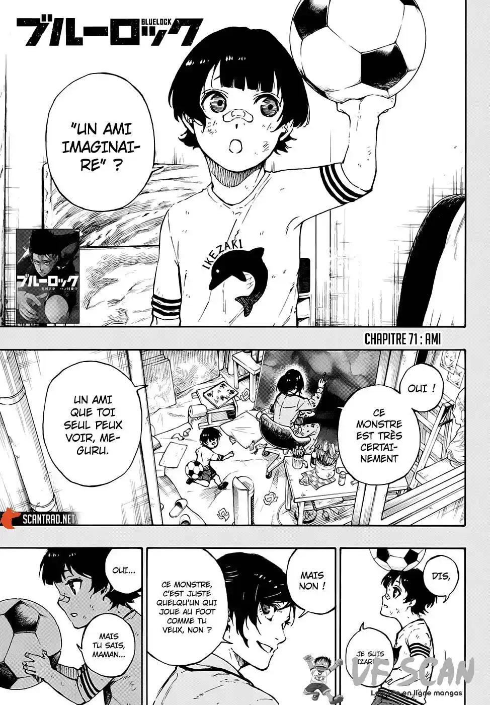Blue Lock 71 page 1