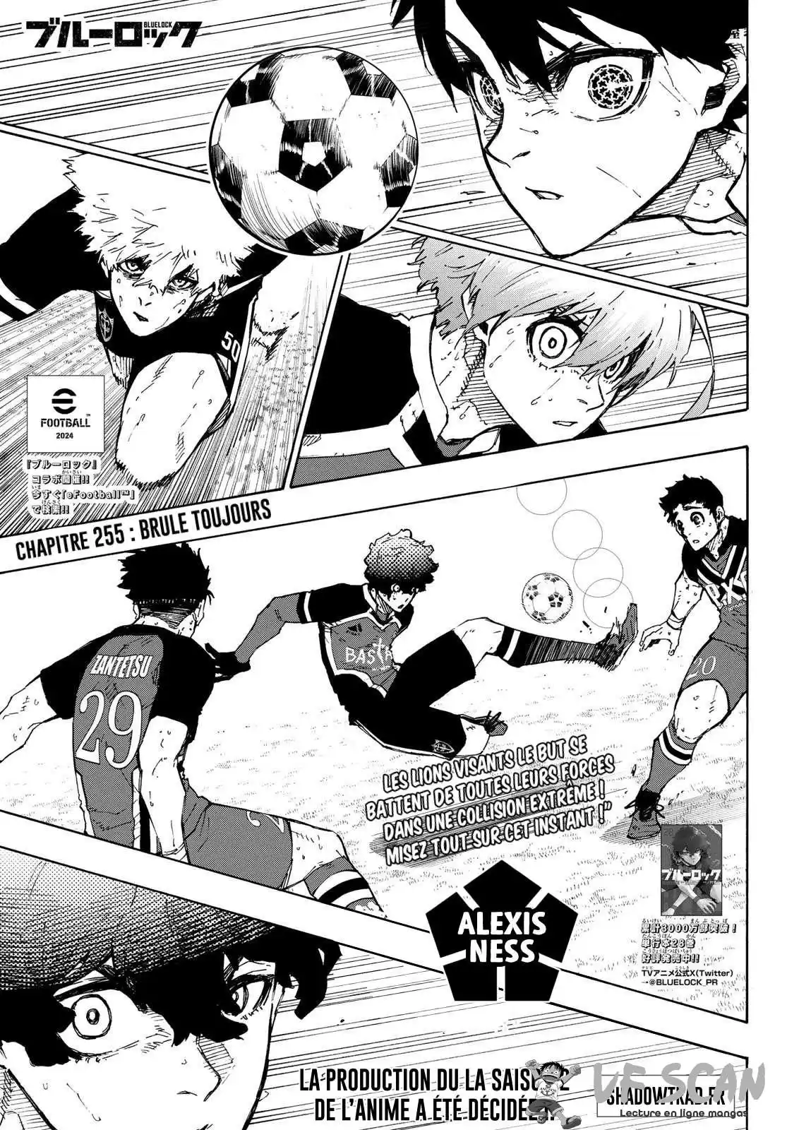 Blue Lock 255 page 1