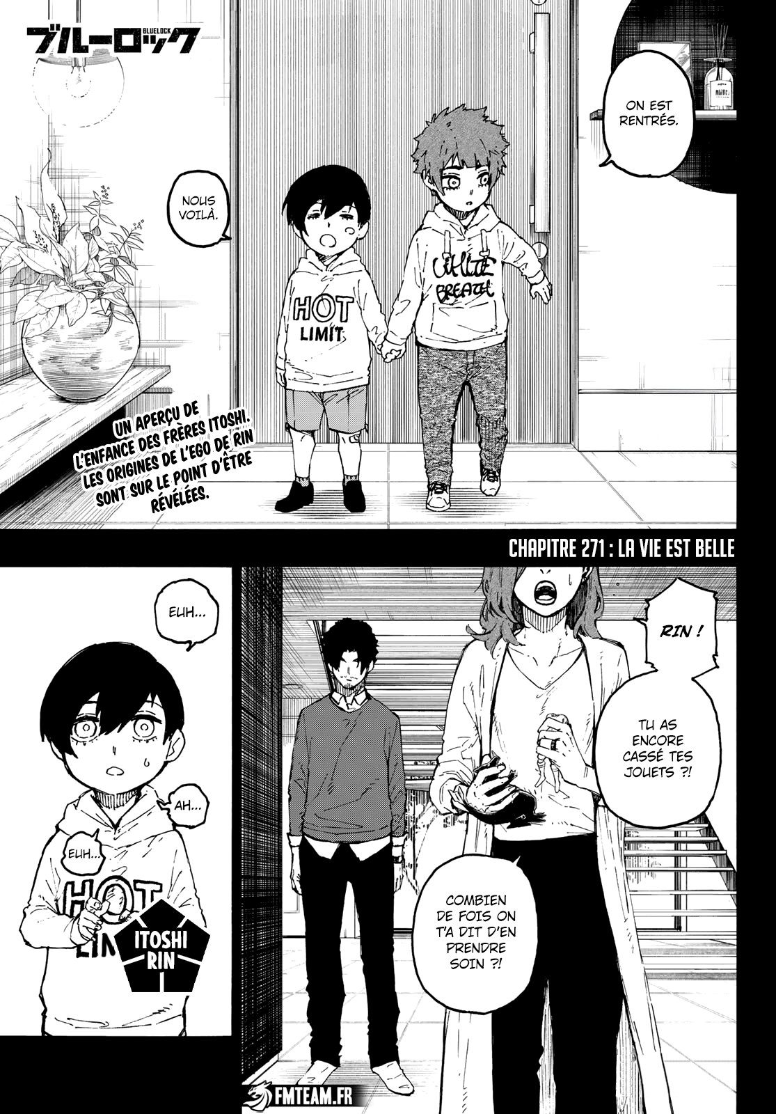 Blue Lock 272 page 1
