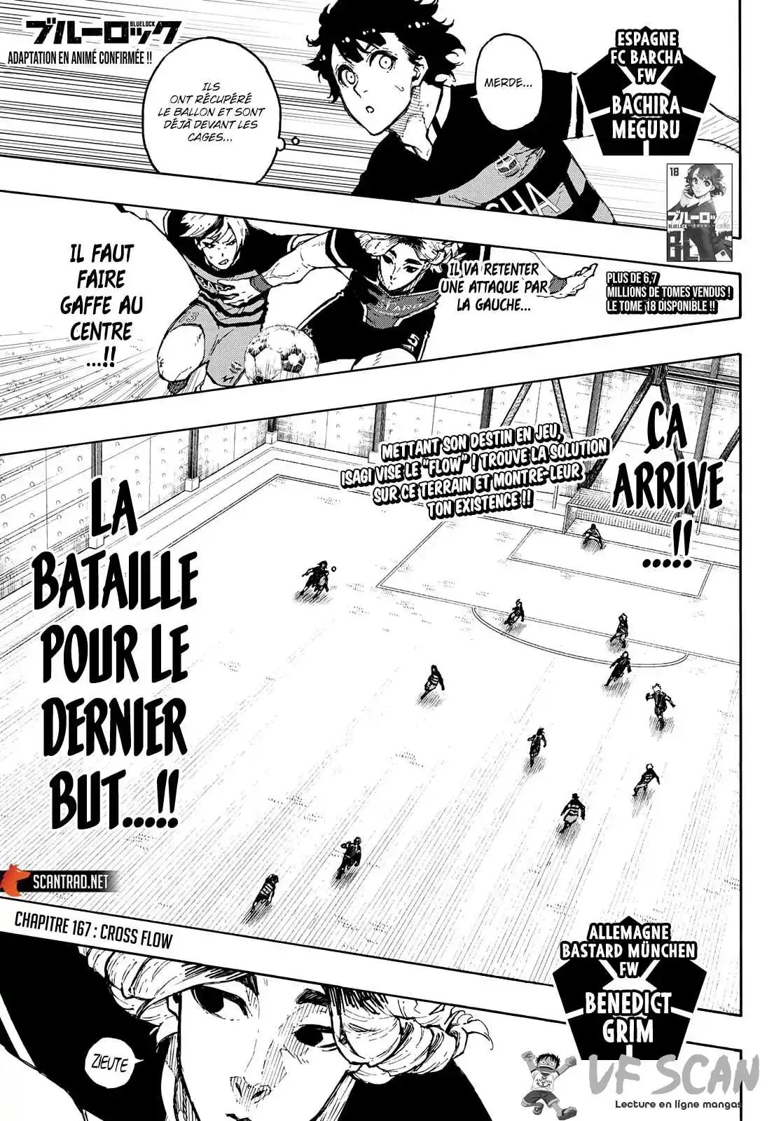 Blue Lock 167 page 1