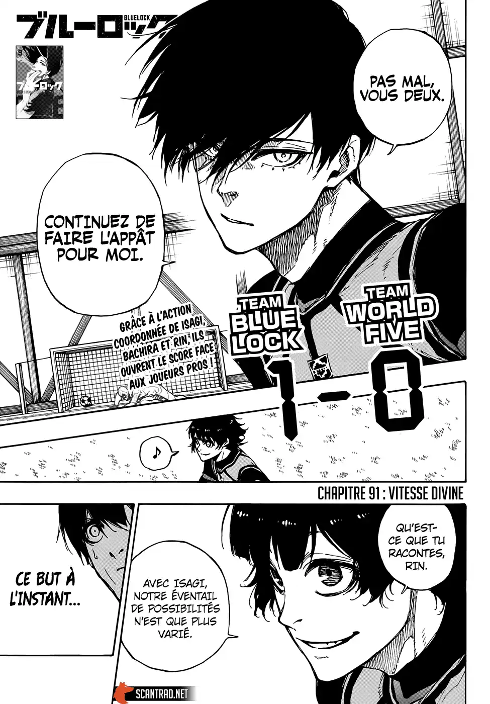 Blue Lock 91 page 1